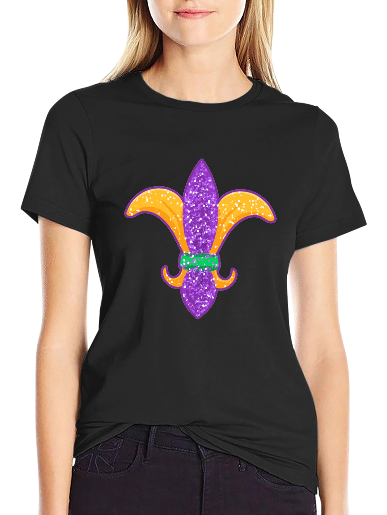 Mardi Gras Fleur-de-Lis T-Shirt