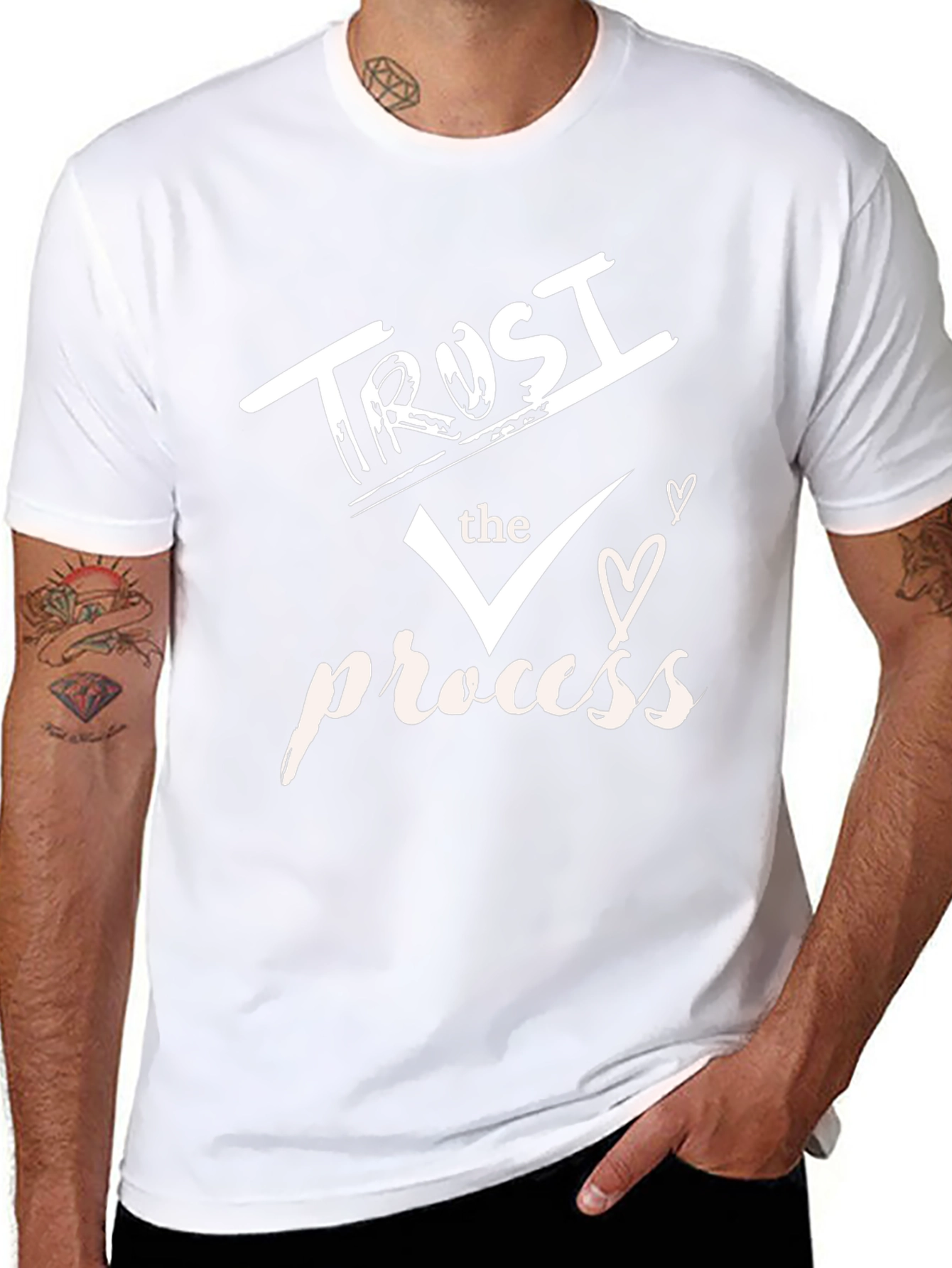 Trust The Process T-Shirt - Motivational Graphic Tee