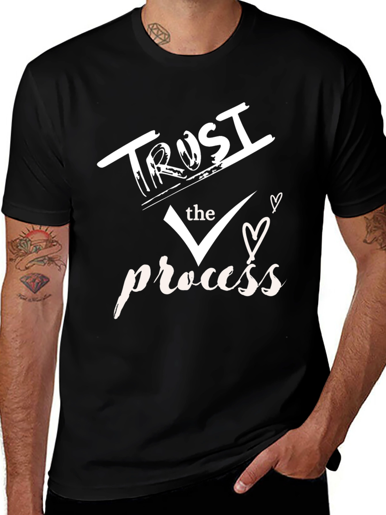 Trust The Process T-Shirt - Motivational Graphic Tee