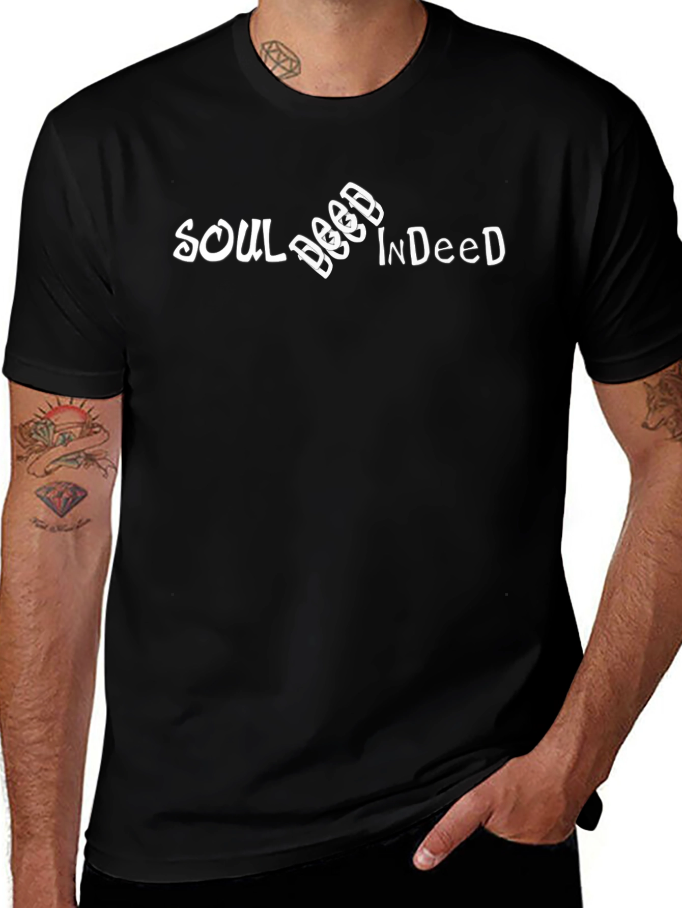 Soul Deep Indeed Black Tee