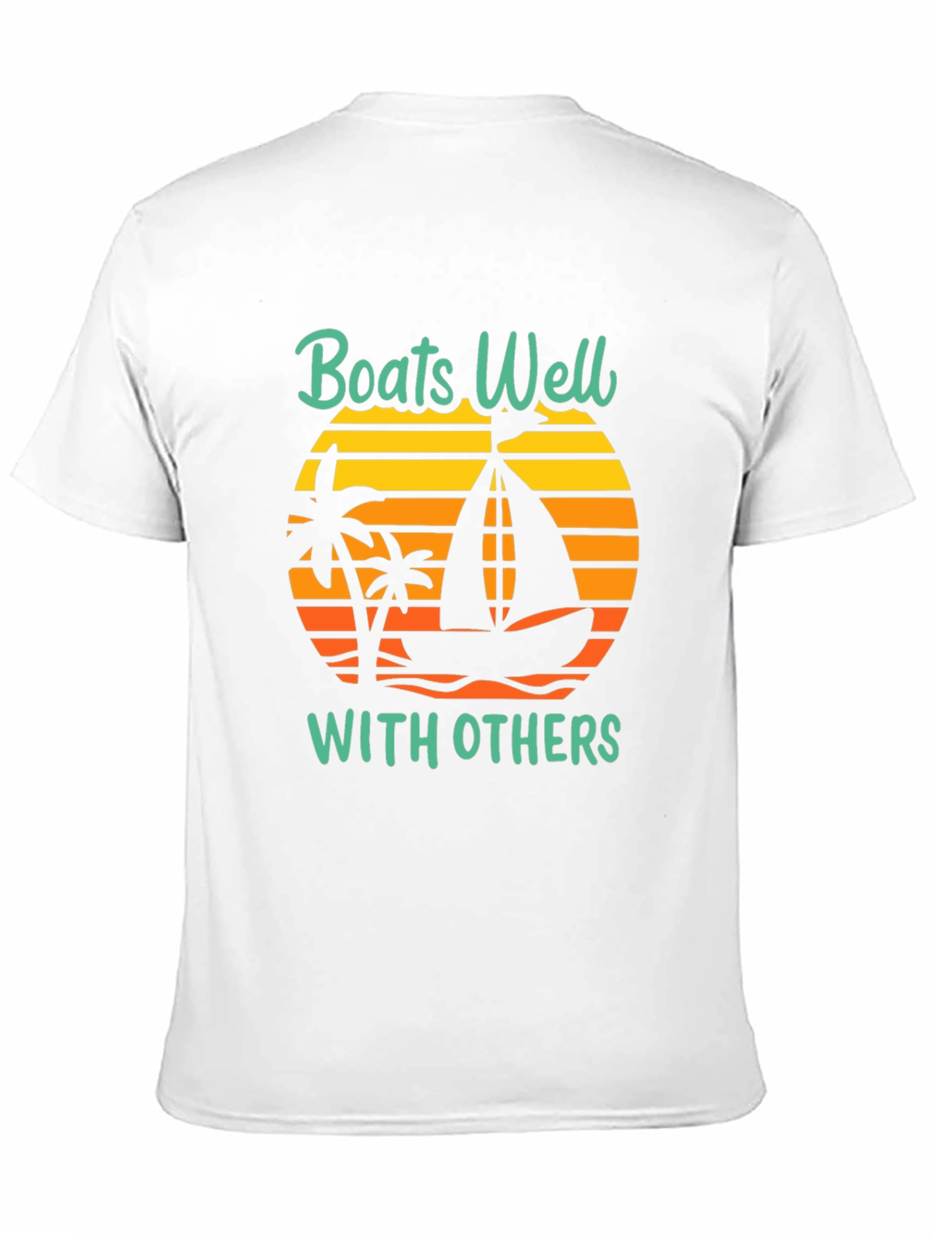 Boats Well With Others Graphic Tee