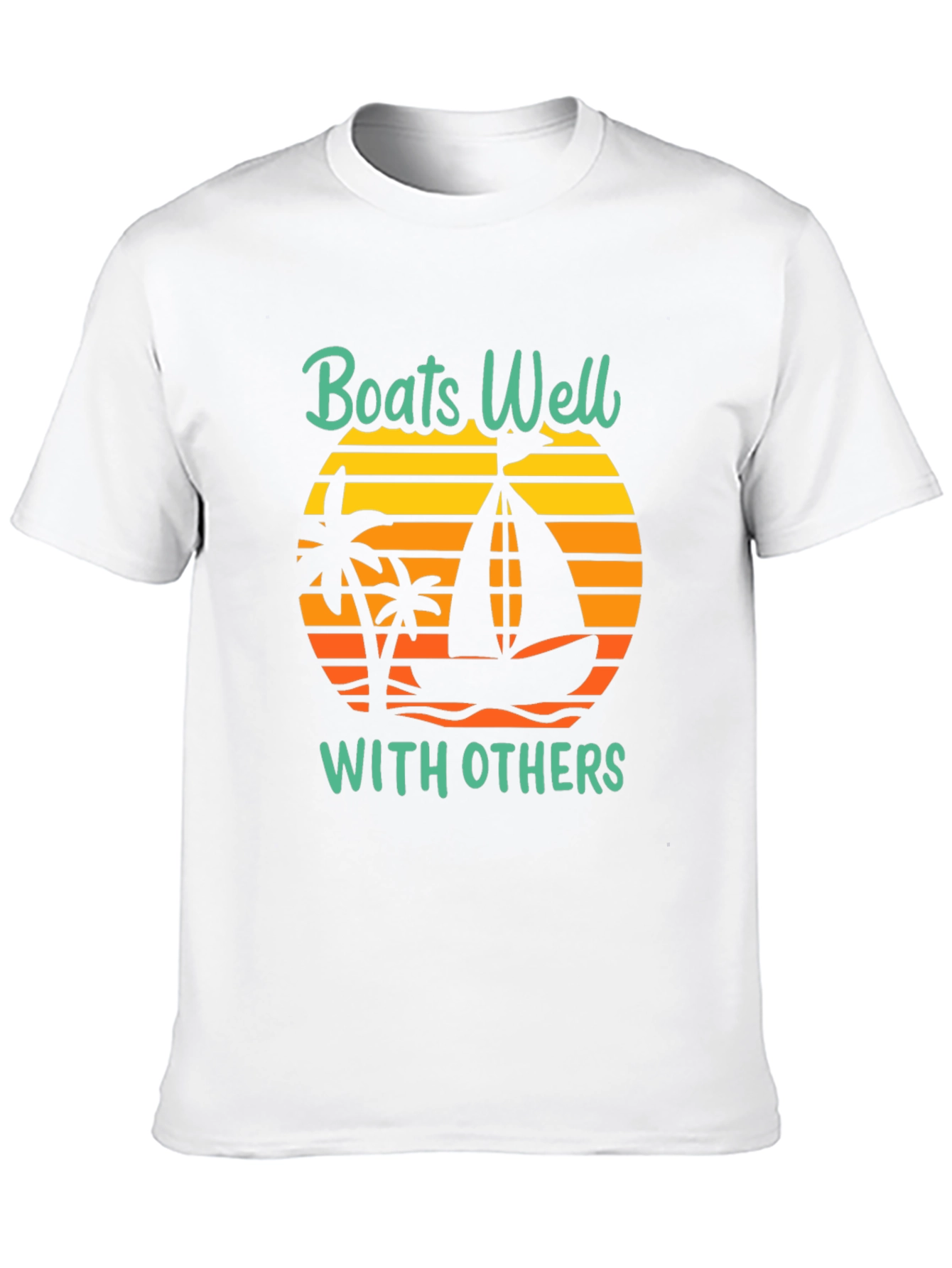Boats Well With Others Graphic Tee