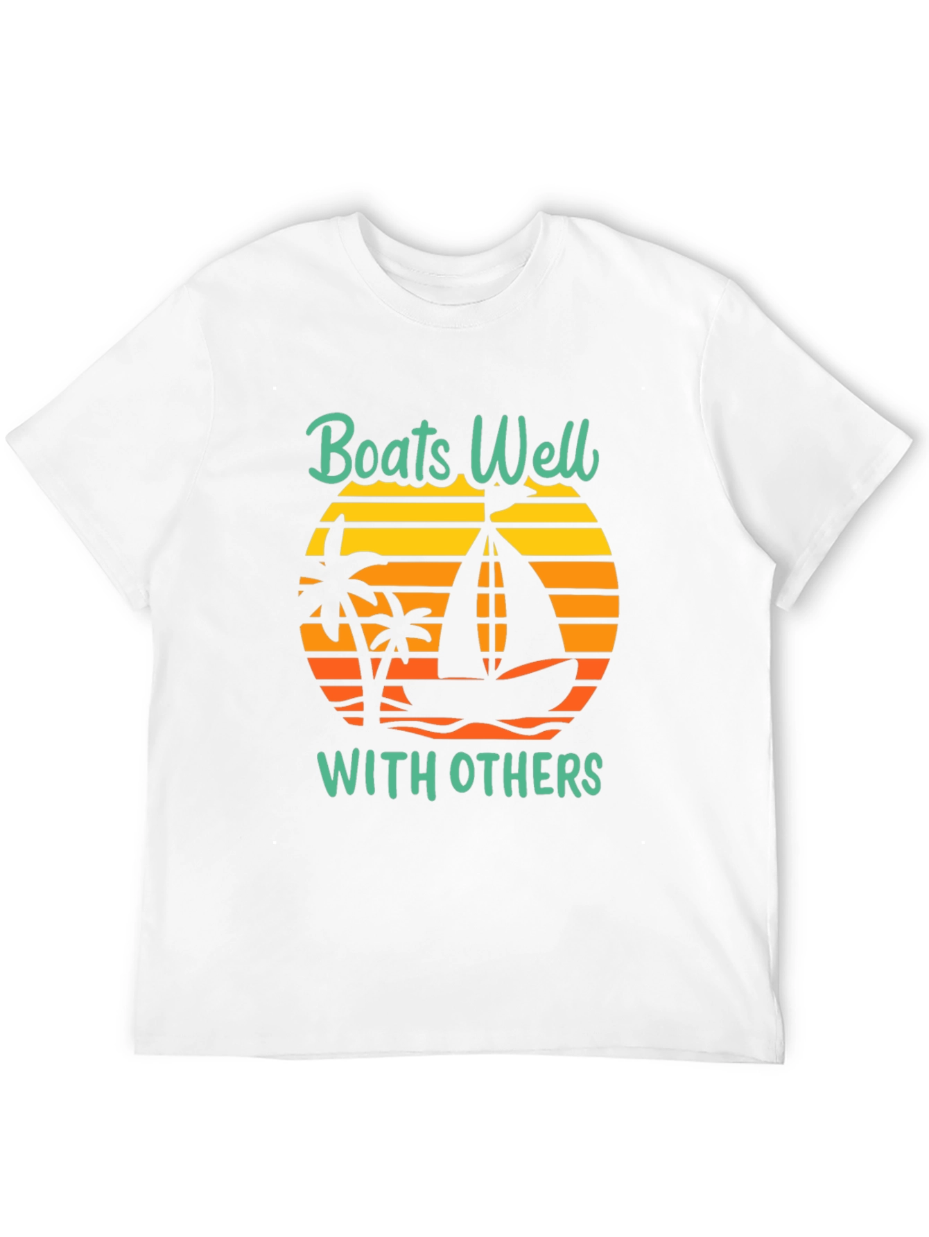 Boats Well With Others Graphic Tee