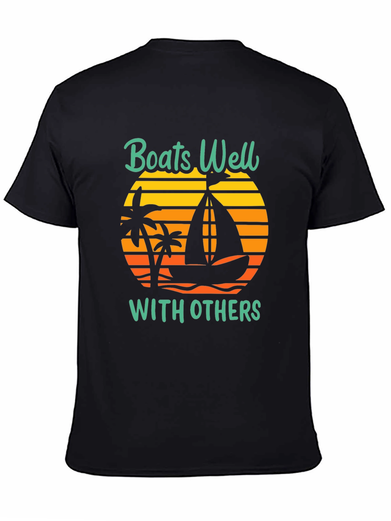 Boats Well With Others Graphic Tee