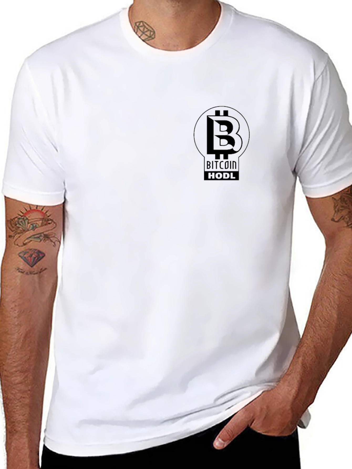 Bitcoin HODL Black T-Shirt