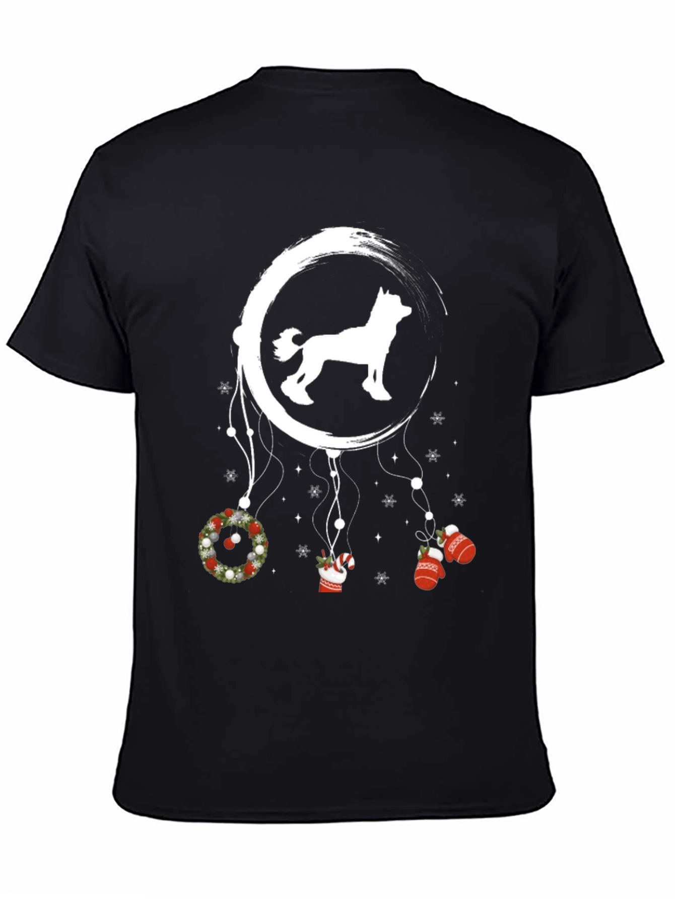 Holiday Husky Dreamcatcher Tee