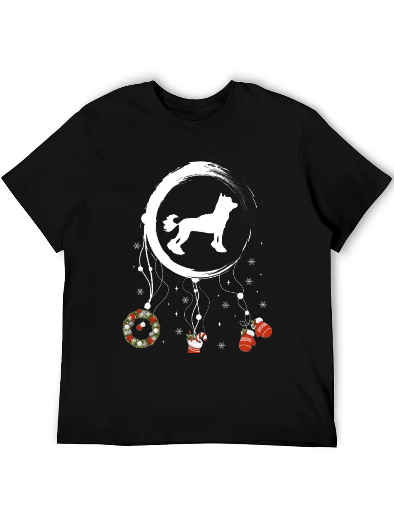 Holiday Husky Dreamcatcher Tee
