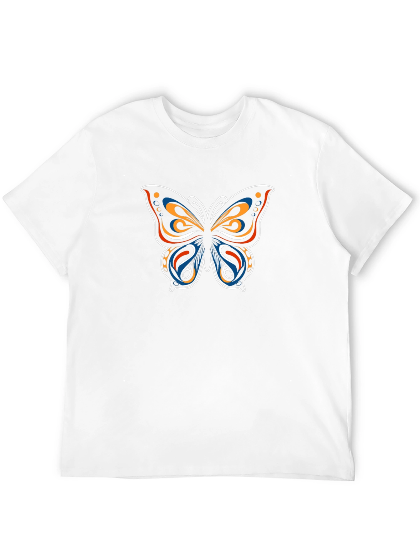 Butterfly Graphic Black T-Shirt