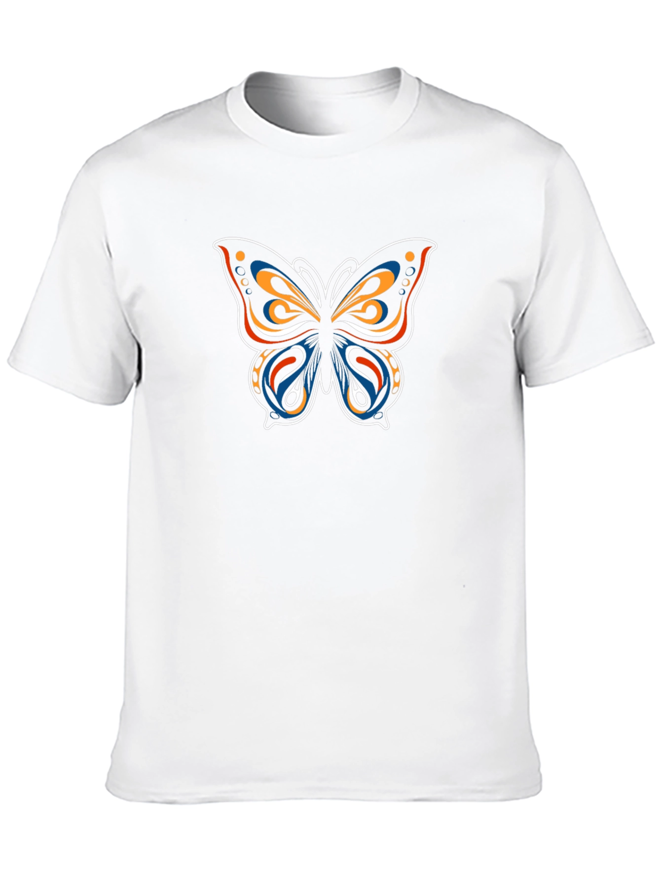 Butterfly Graphic Black T-Shirt