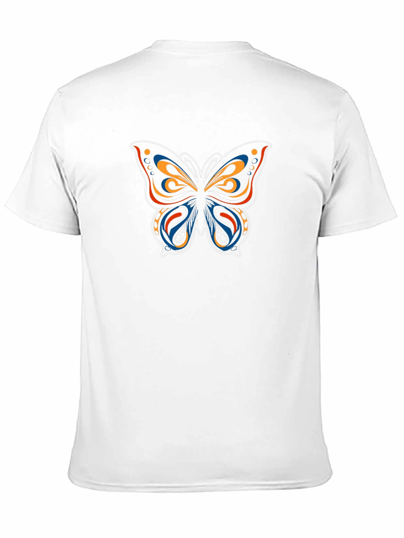 Butterfly Graphic Black T-Shirt