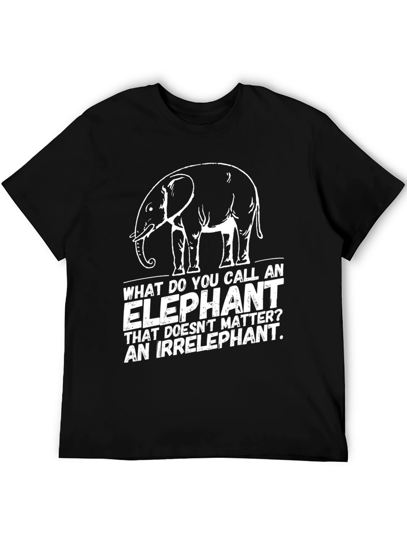 Irrelephant T-Shirt - Funny Elephant Joke Tee