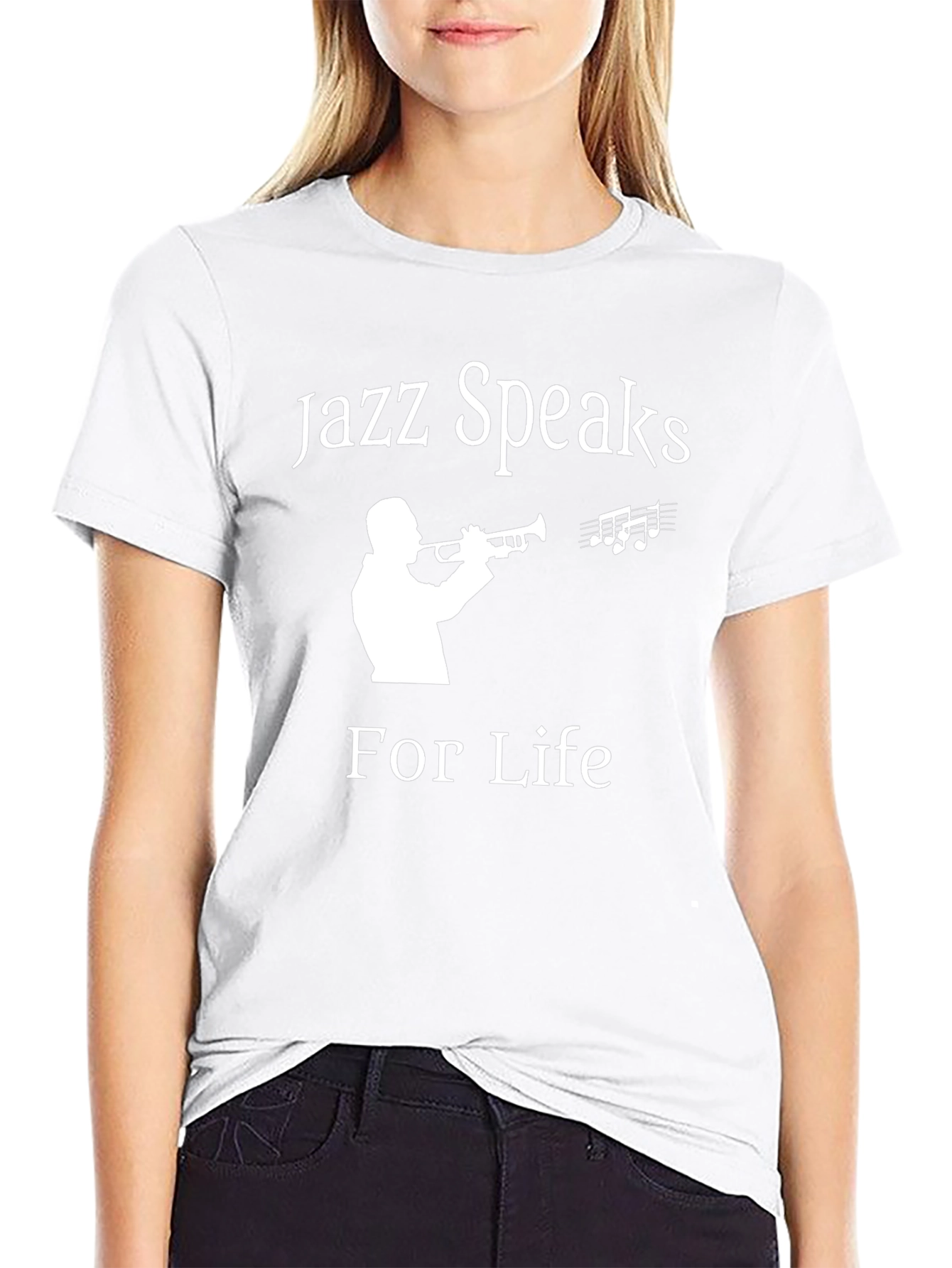 Jazz Speaks for Life Graphic T-Shirt