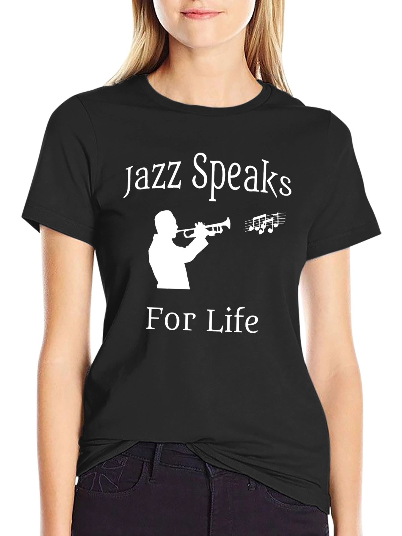 Jazz Speaks for Life Graphic T-Shirt