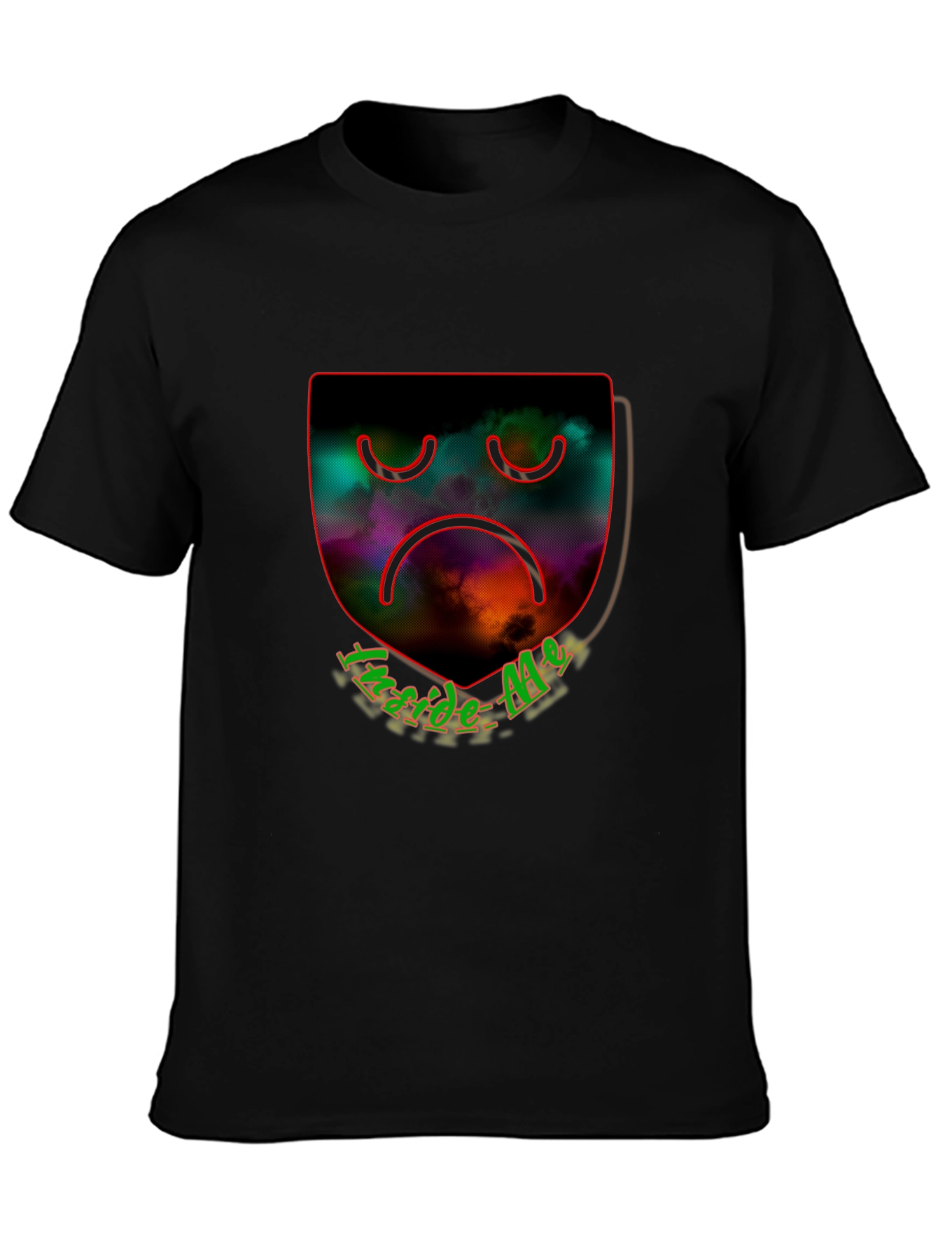 Inside Me Graphic Tee - Sad Face