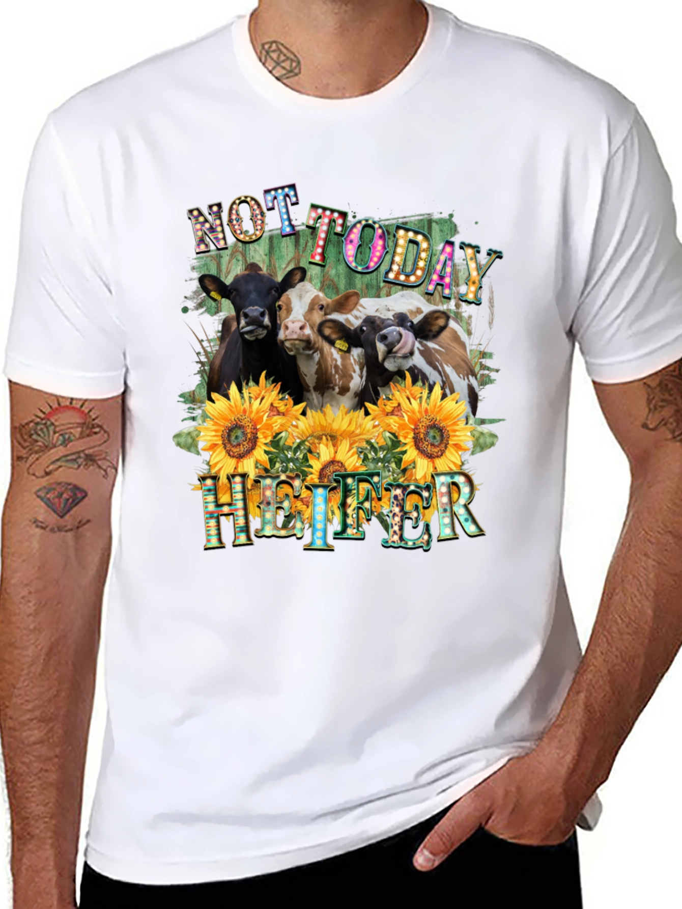 Not Today Heifer Graphic Tee