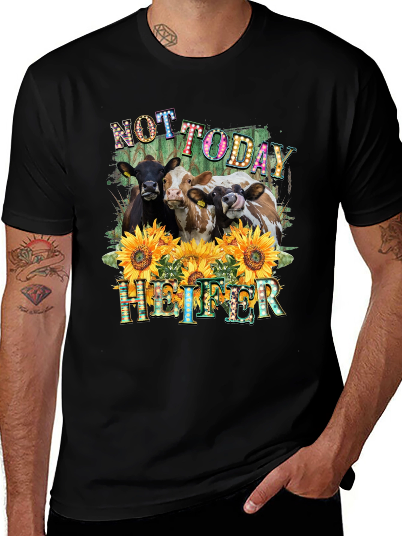 Not Today Heifer Graphic Tee