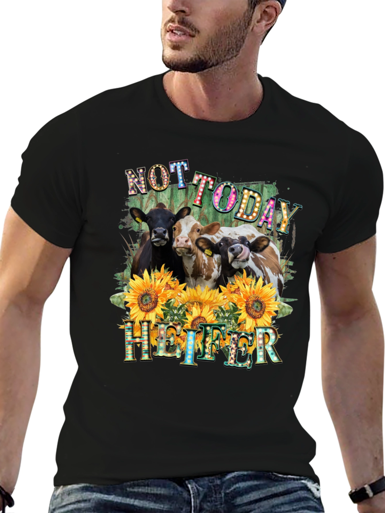 Not Today Heifer Graphic Tee