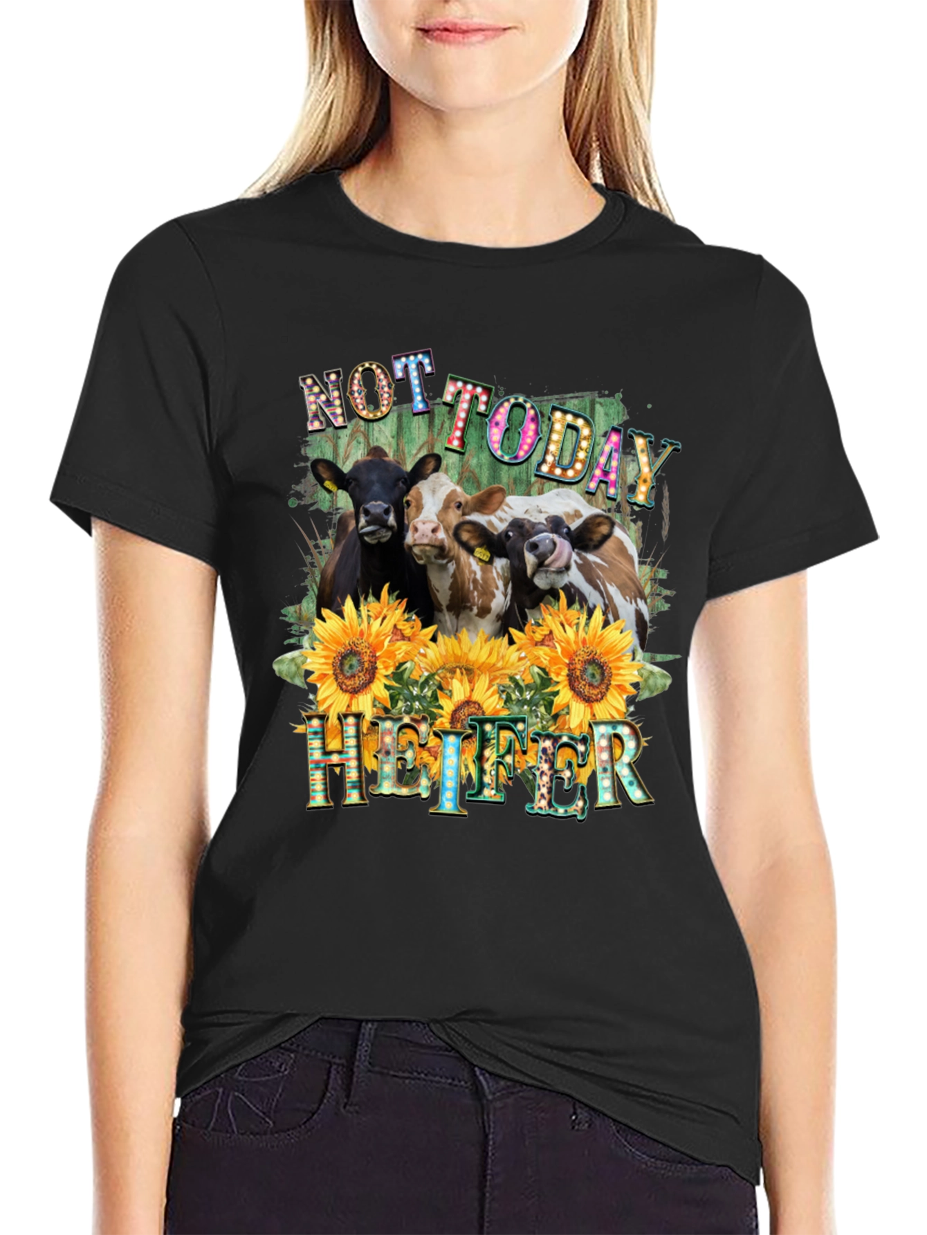 Not Today Heifer Graphic Tee