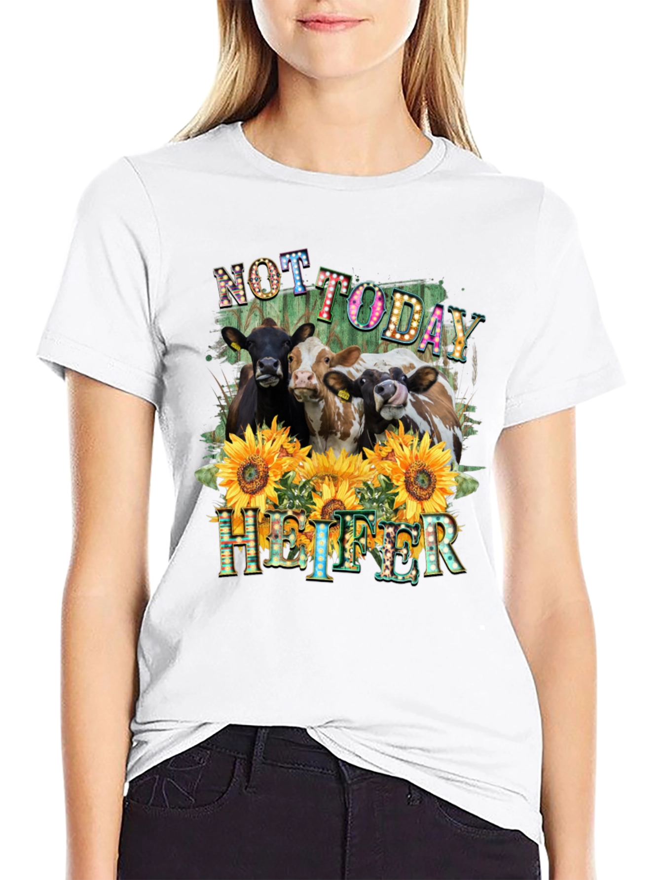 Not Today Heifer Graphic Tee