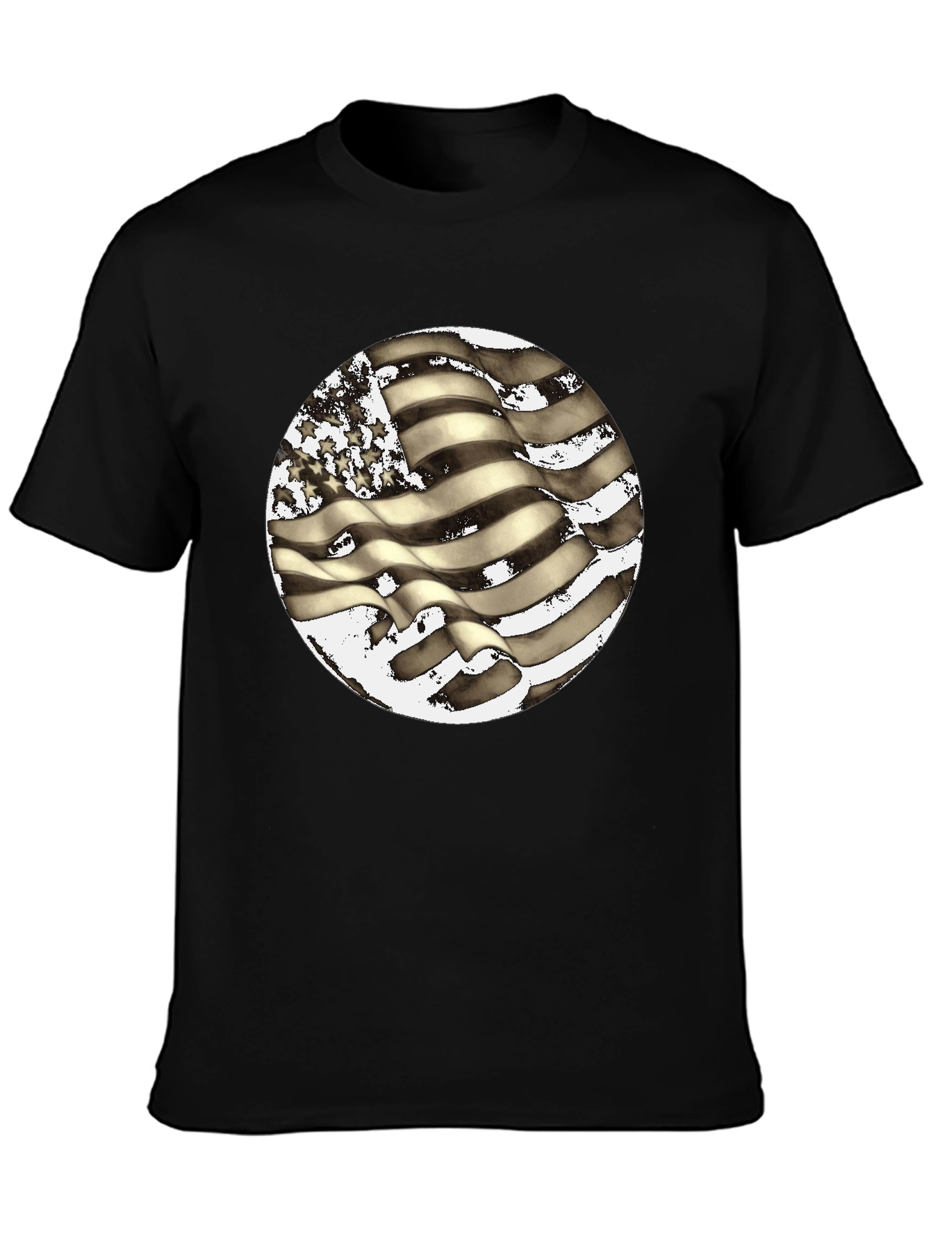 American Flag Graphic T-Shirt - Patriotic Fashion