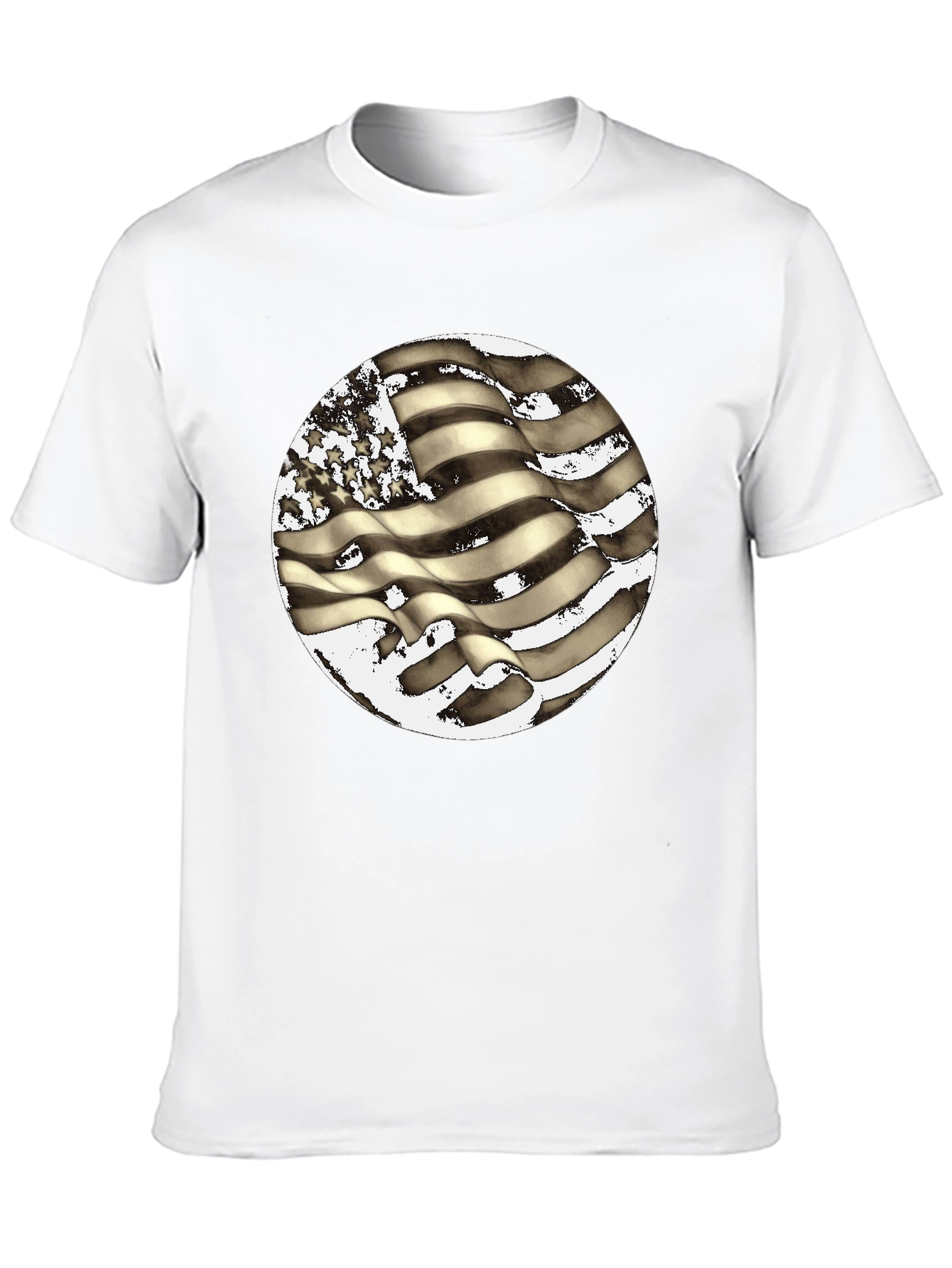 American Flag Graphic T-Shirt - Patriotic Fashion