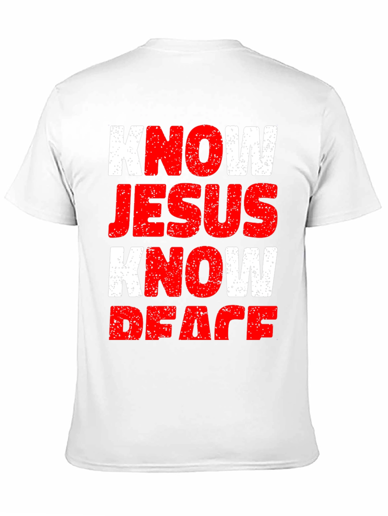 Know Jesus Know Peace Graphic T-Shirt