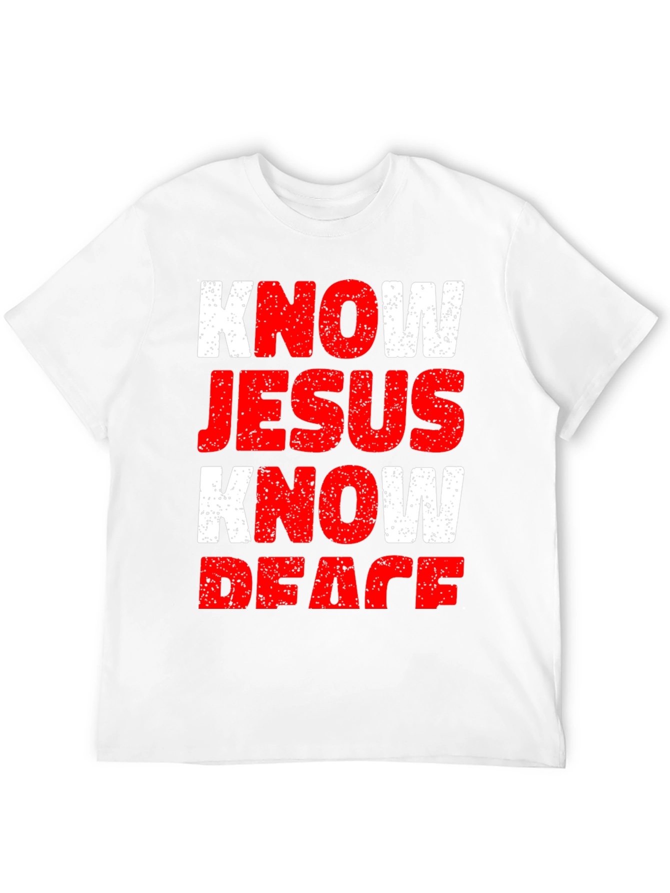 Know Jesus Know Peace Graphic T-Shirt