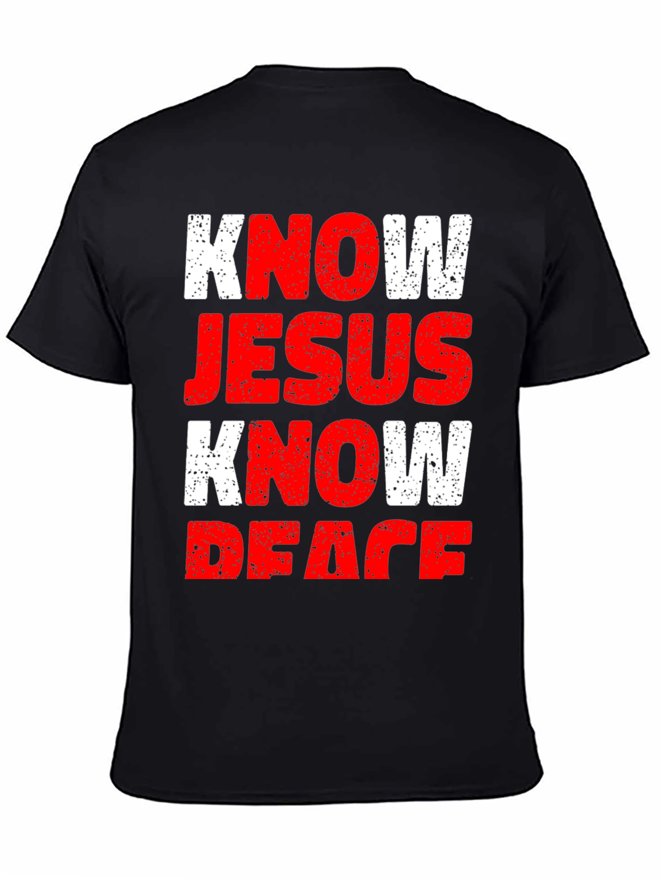 Know Jesus Know Peace Graphic T-Shirt