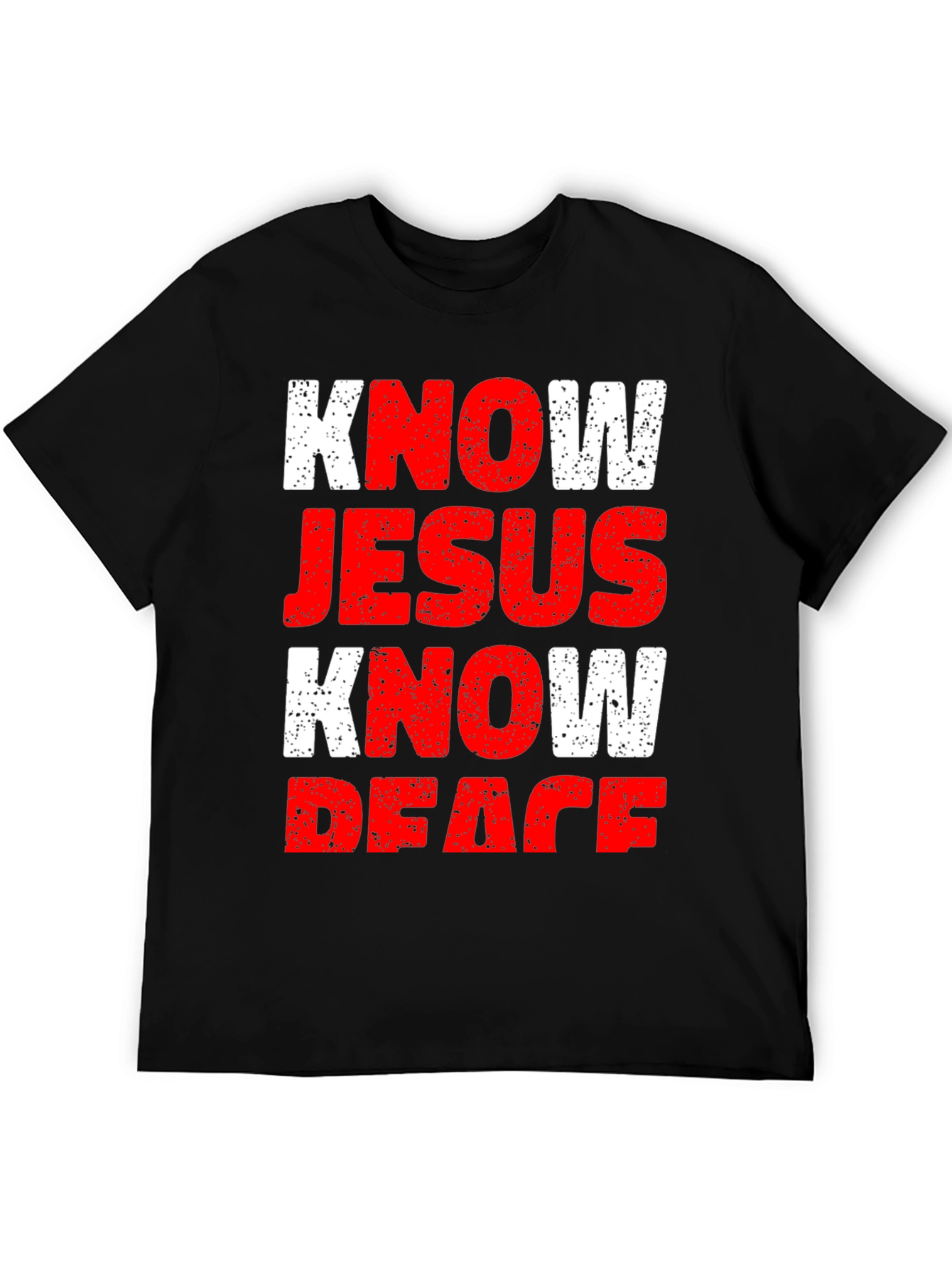 Know Jesus Know Peace Graphic T-Shirt