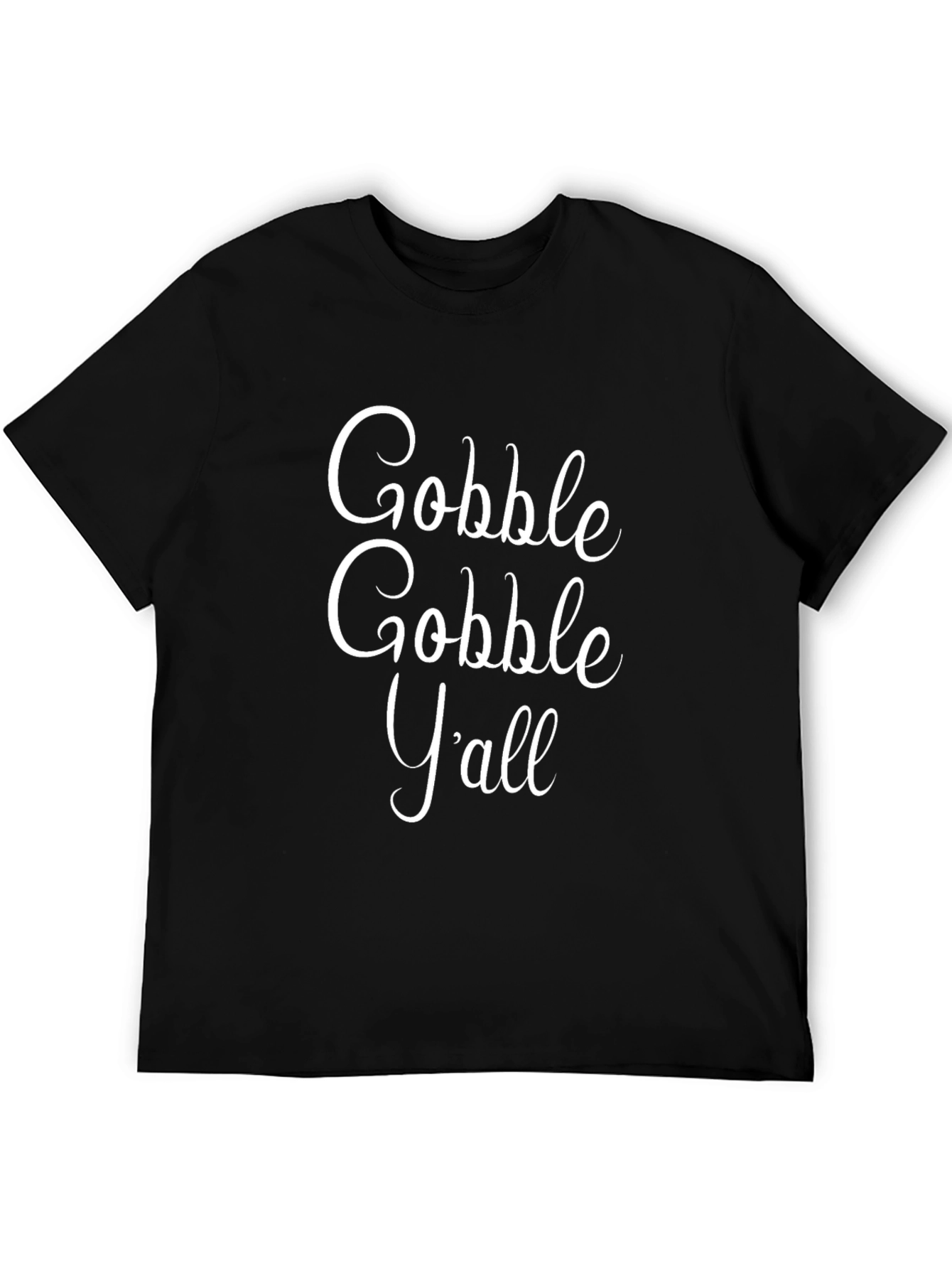 Gobble Yall Thanksgiving Graphic Tee