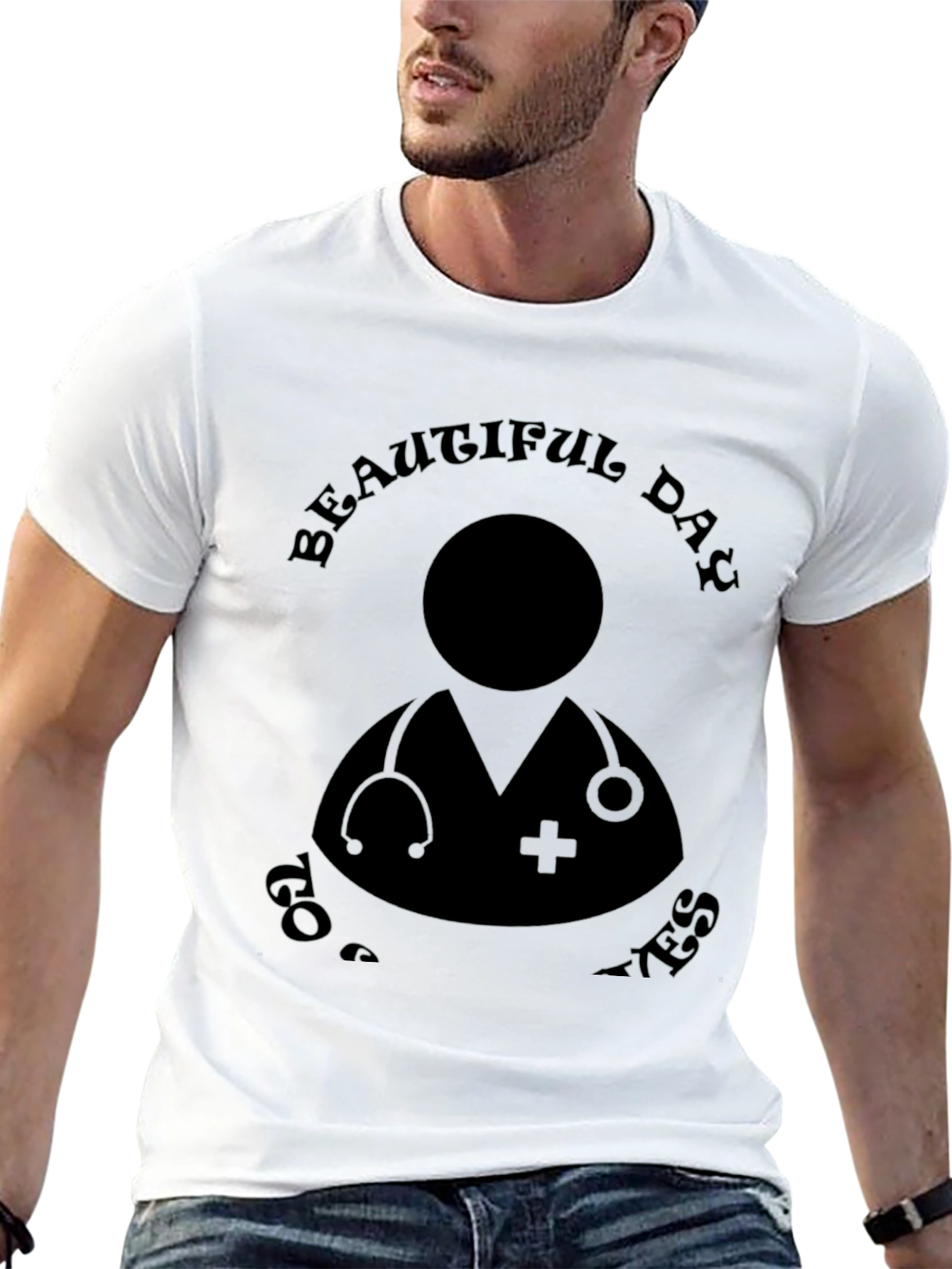 Beautiful Day To Save Lives Graphic Tee - Unisex
