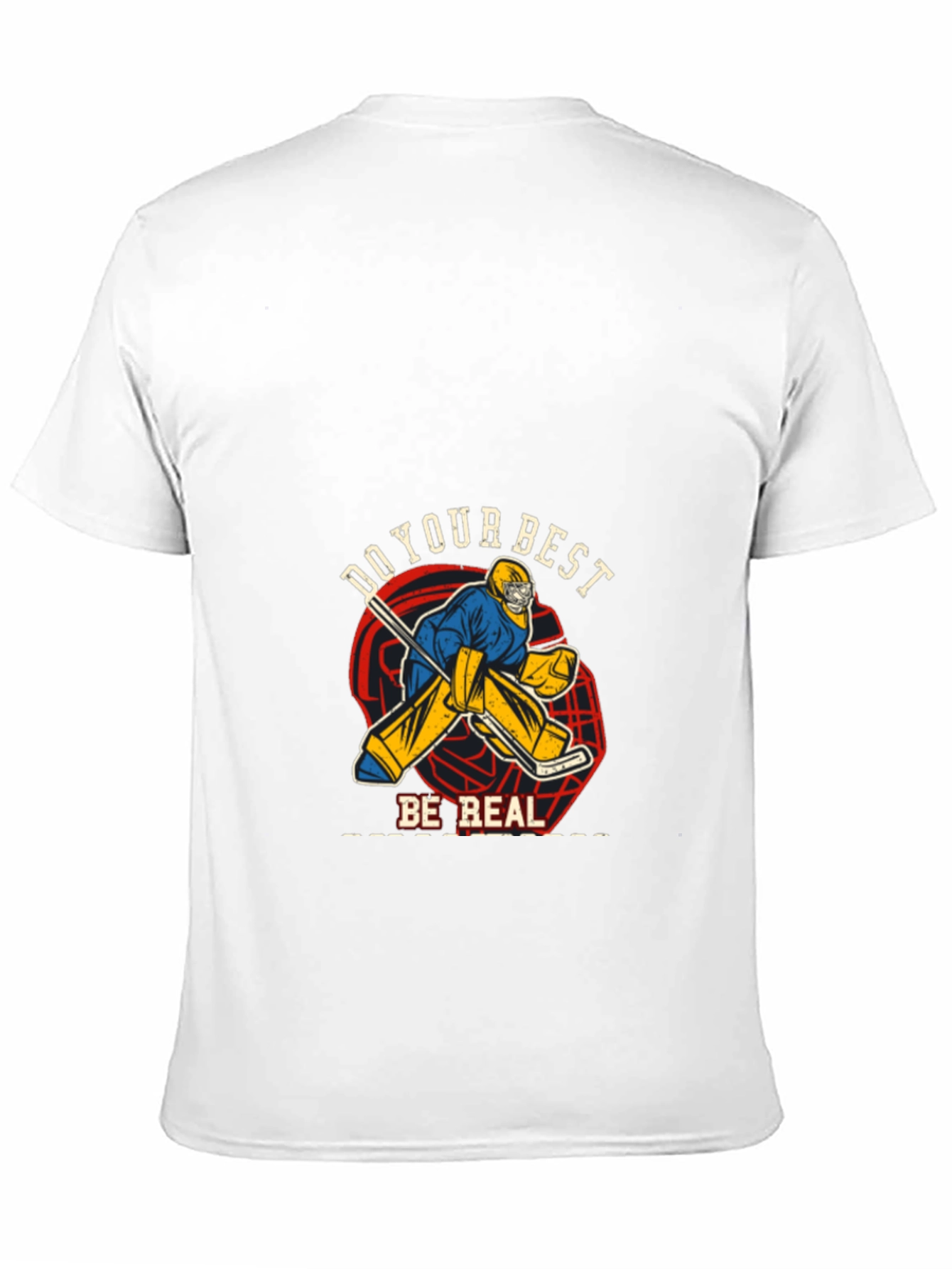 Do Your Best Be Real Black T-Shirt