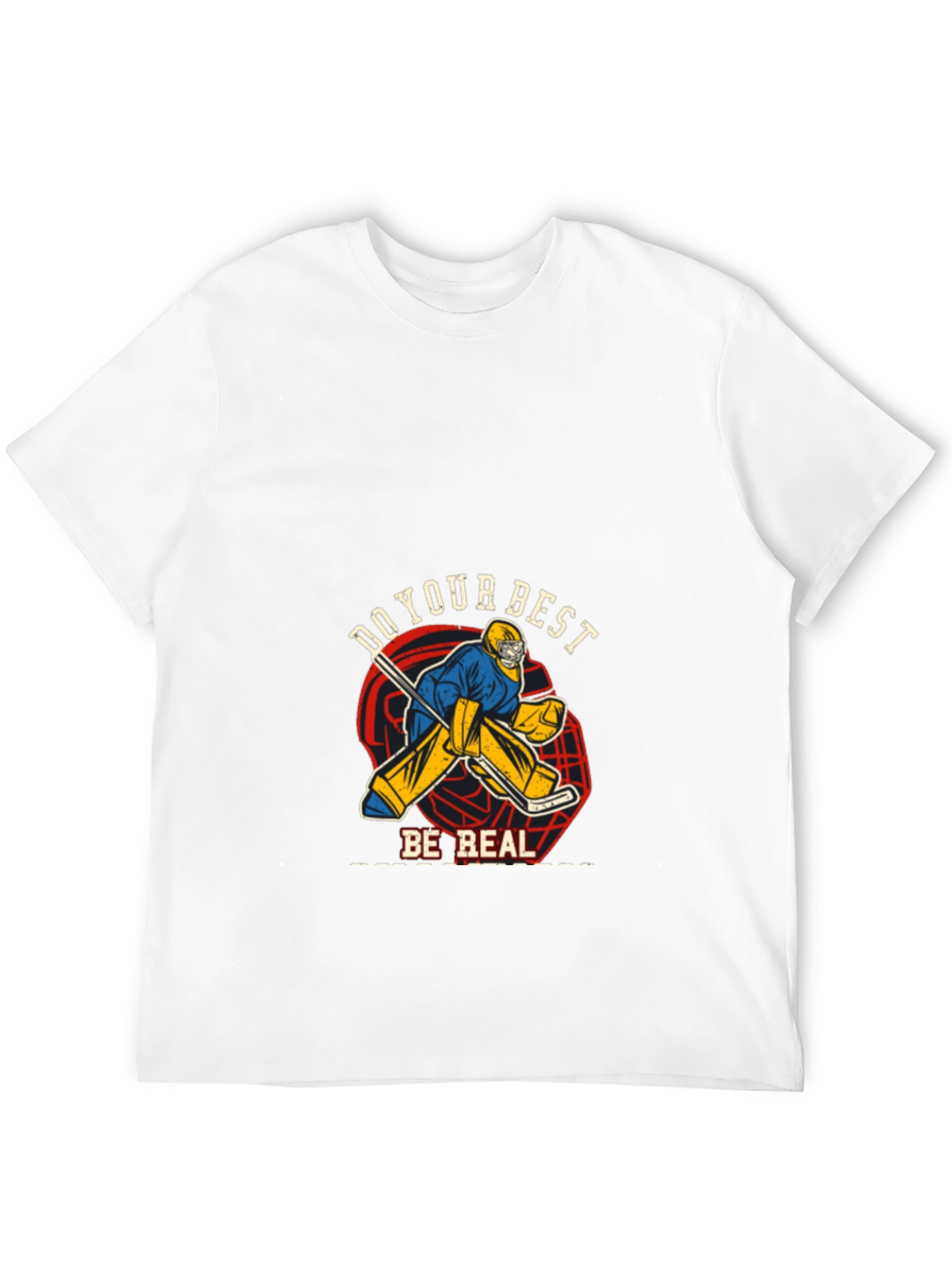 Do Your Best Be Real Black T-Shirt