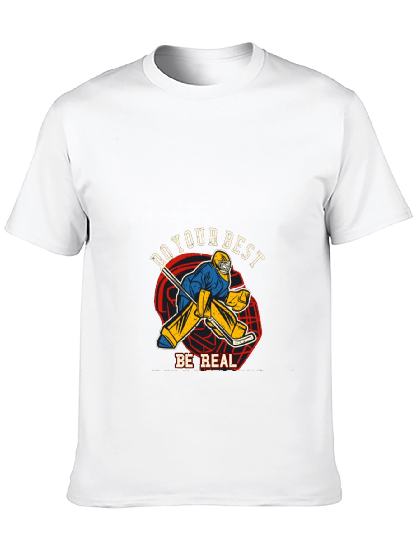 Do Your Best Be Real Black T-Shirt