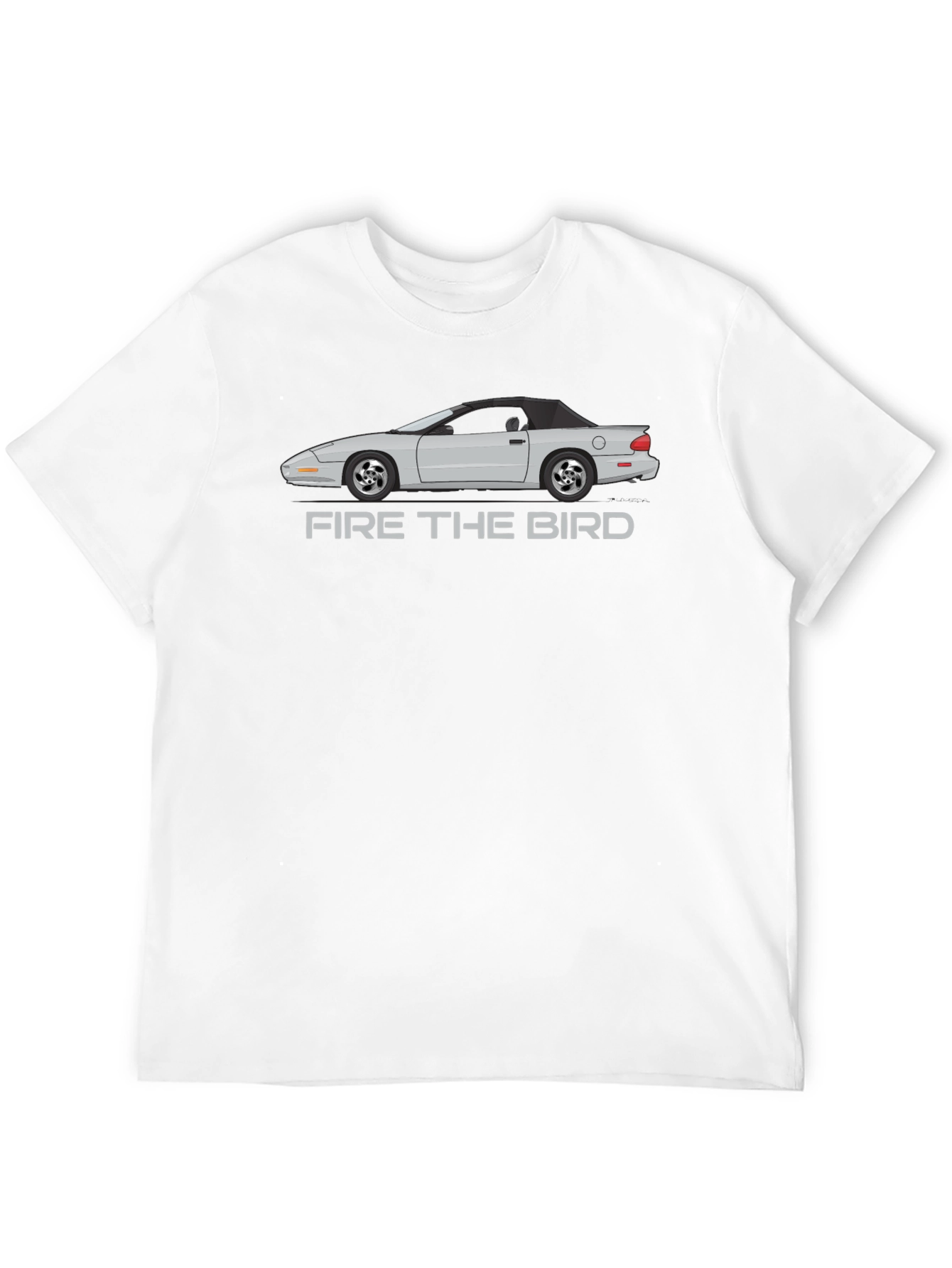 Firebird Car T-Shirt - Classic Automotive Tee
