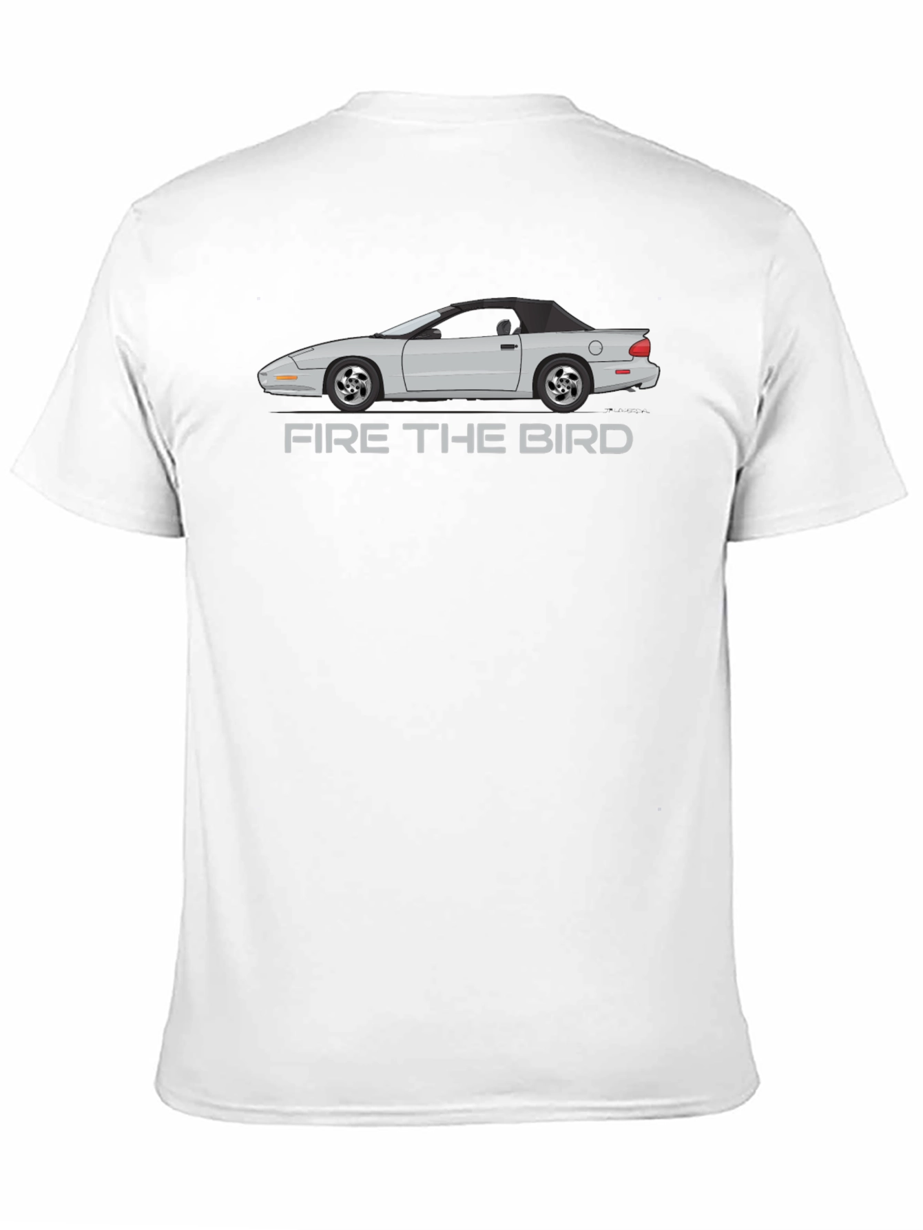 Firebird Car T-Shirt - Classic Automotive Tee