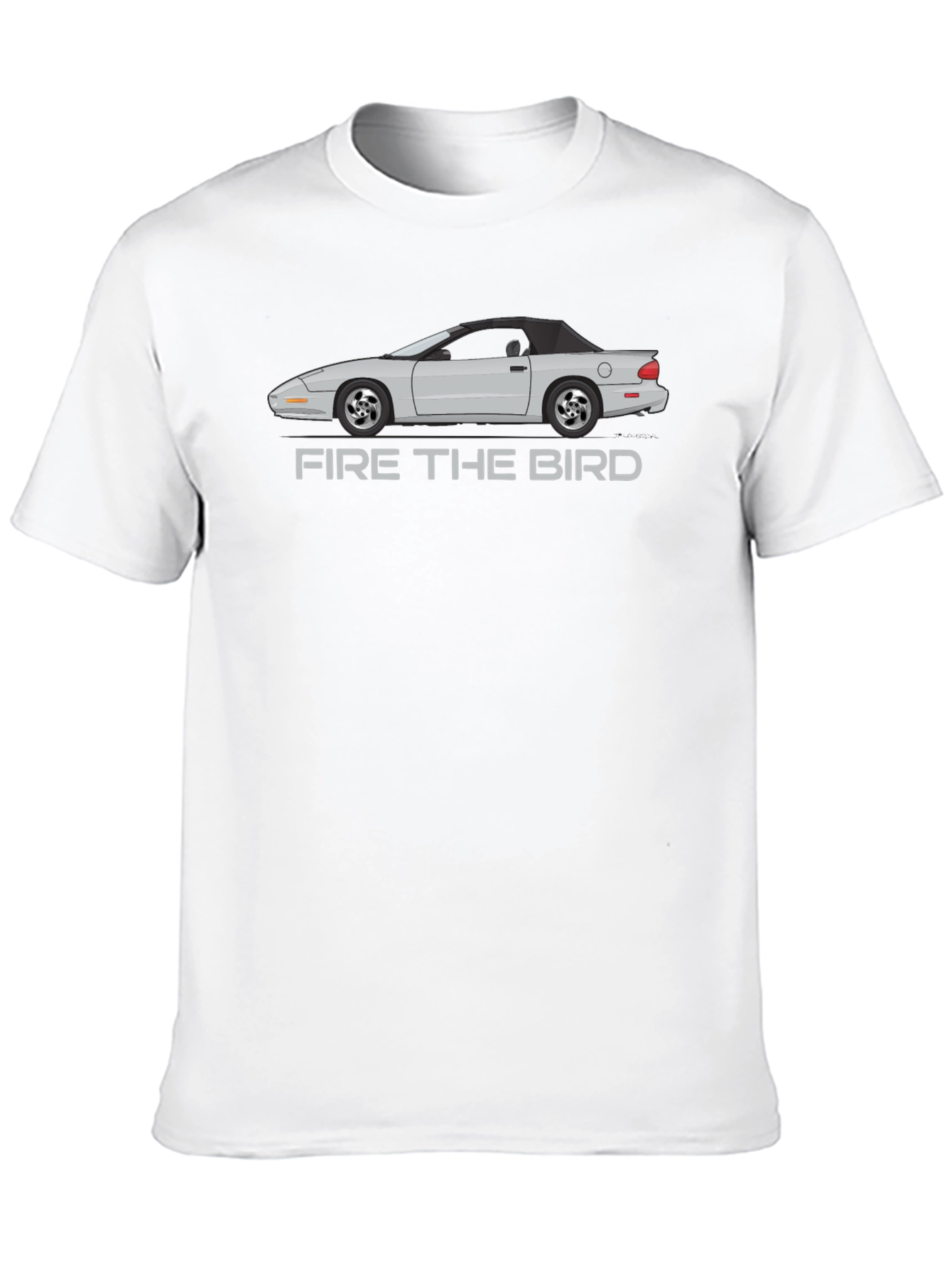 Firebird Car T-Shirt - Classic Automotive Tee