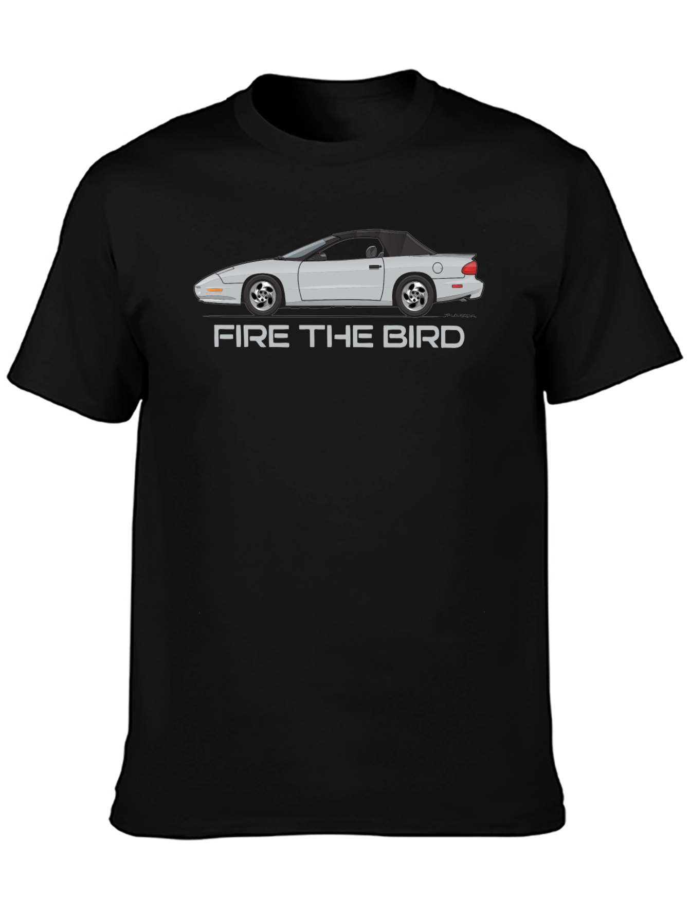 Firebird Car T-Shirt - Classic Automotive Tee