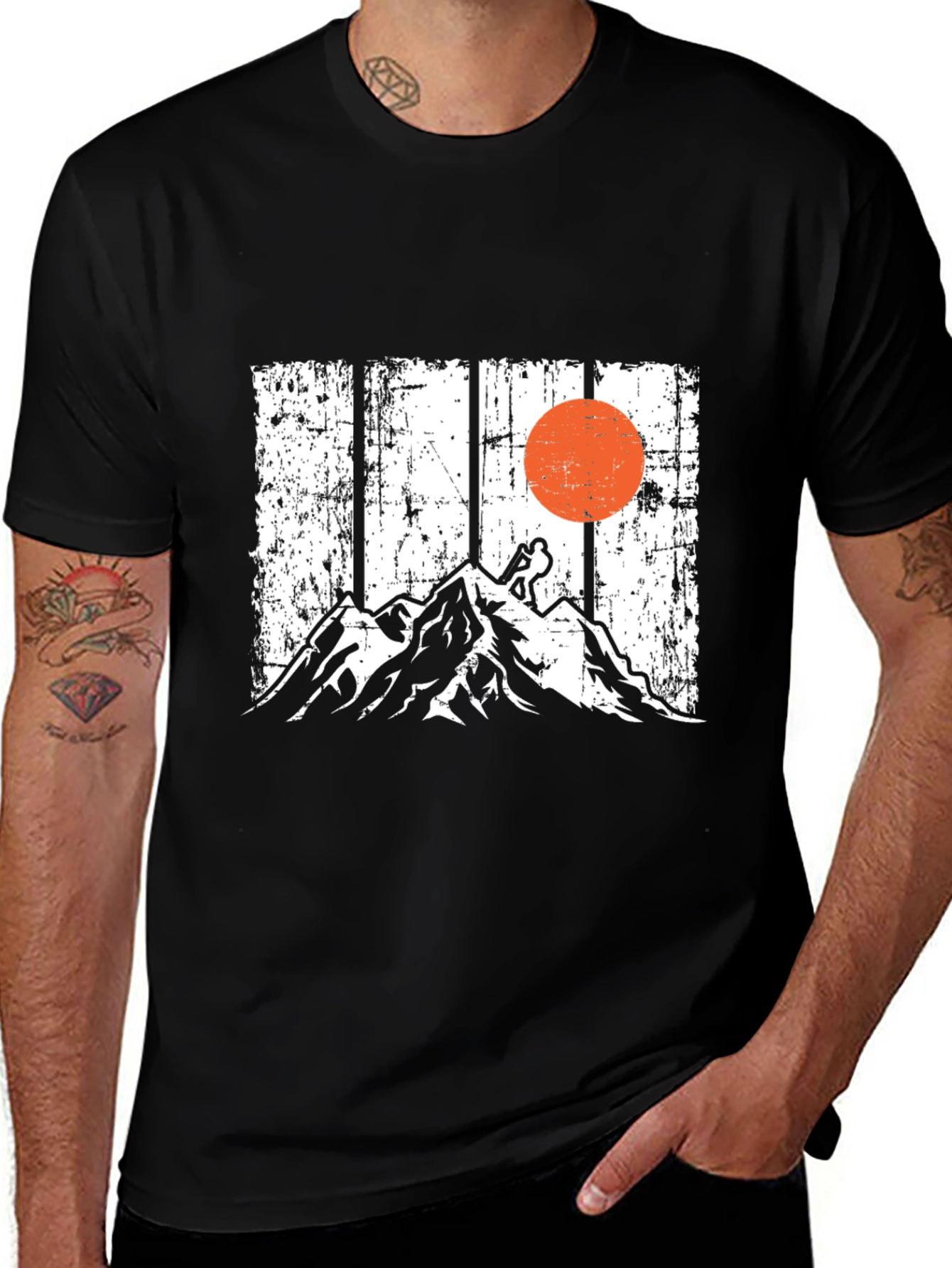Mountain Climber Graphic Tee - Adventure Awaits!