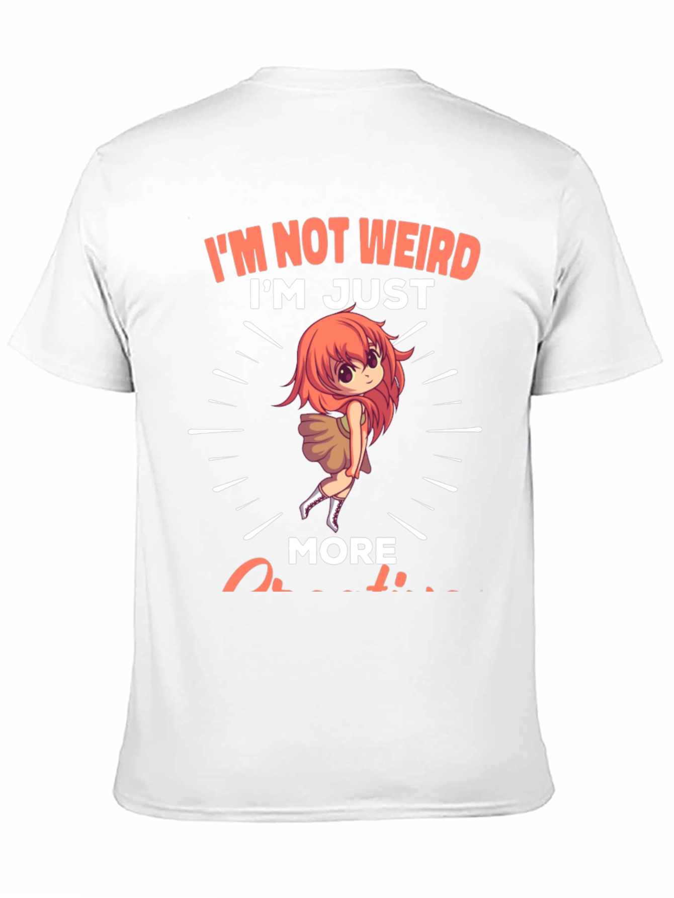 Im Not Weird Anime Girl Graphic T-Shirt