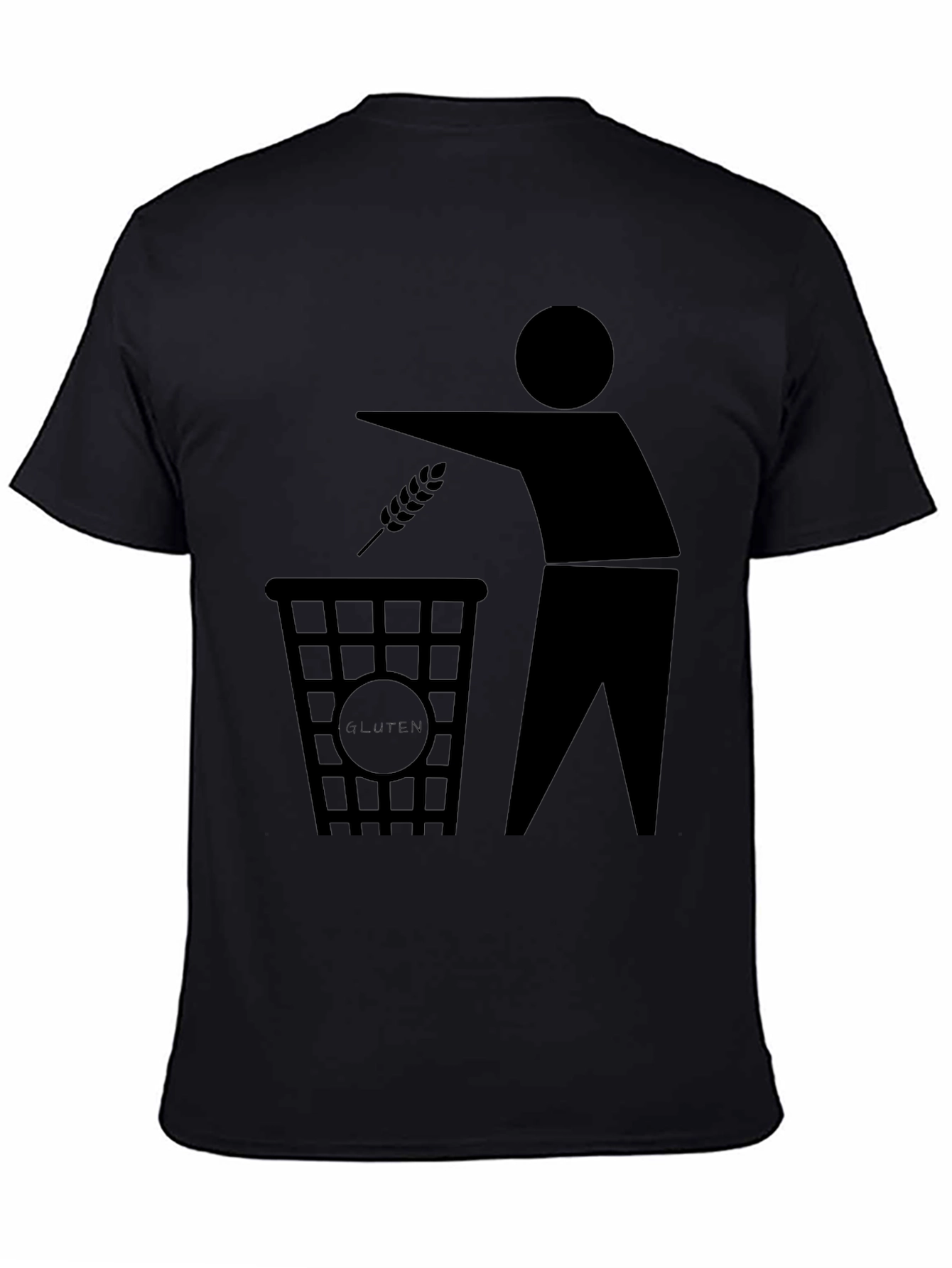 Black Gluten Free T-Shirt