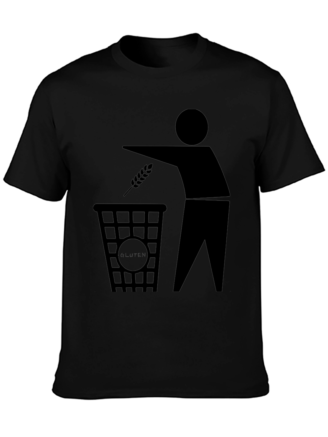 Black Gluten Free T-Shirt