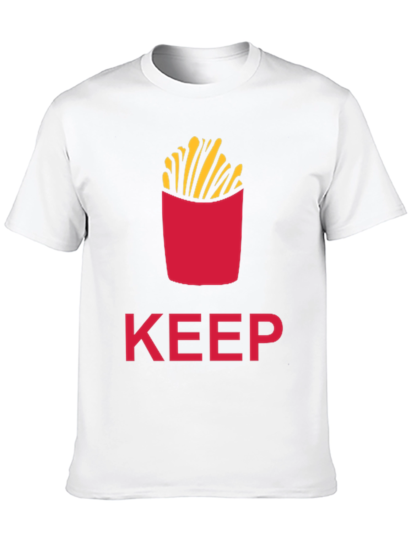Keep Calm and Eat Fries T-Shirt
