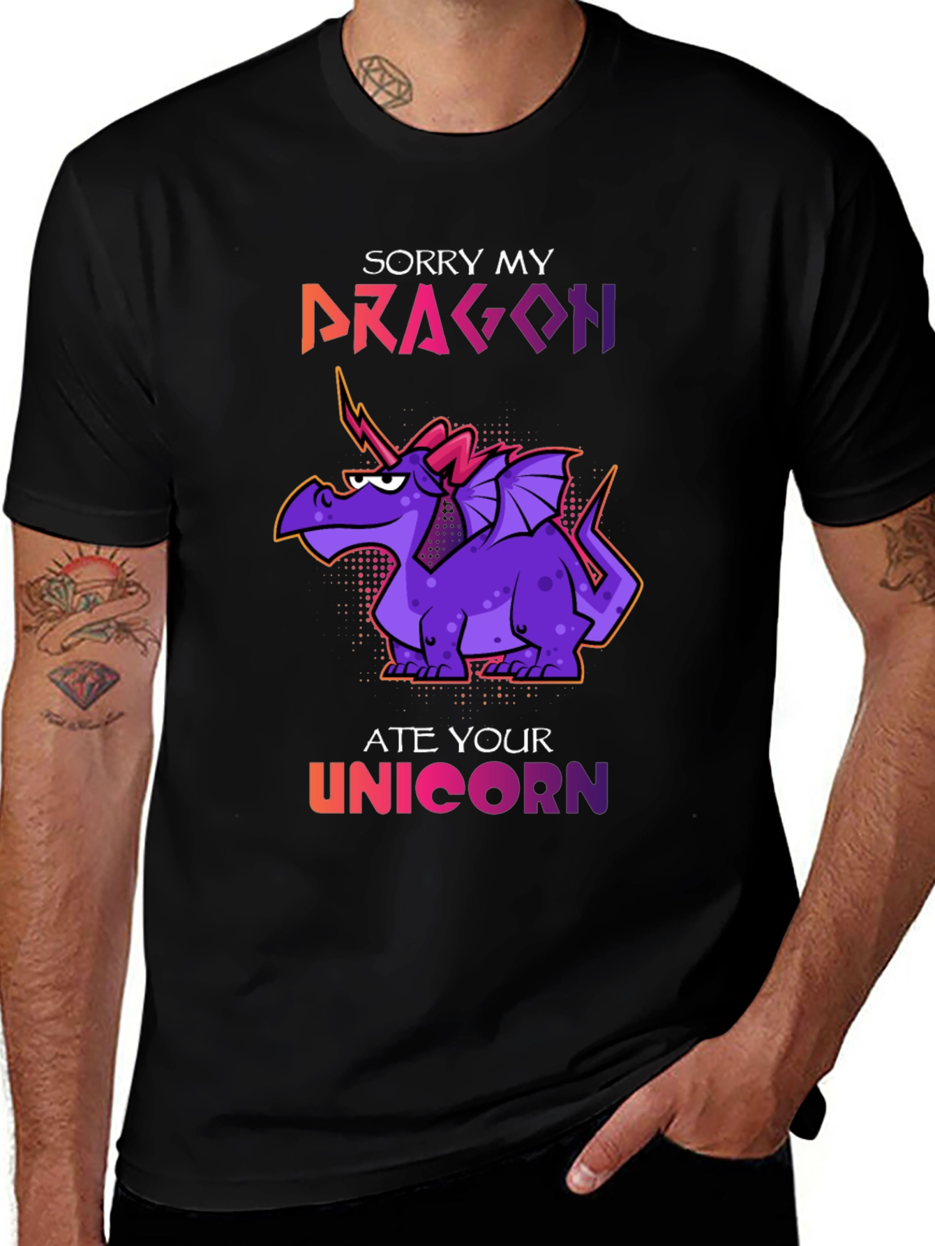 Dragon Ate Your Unicorn T-Shirt