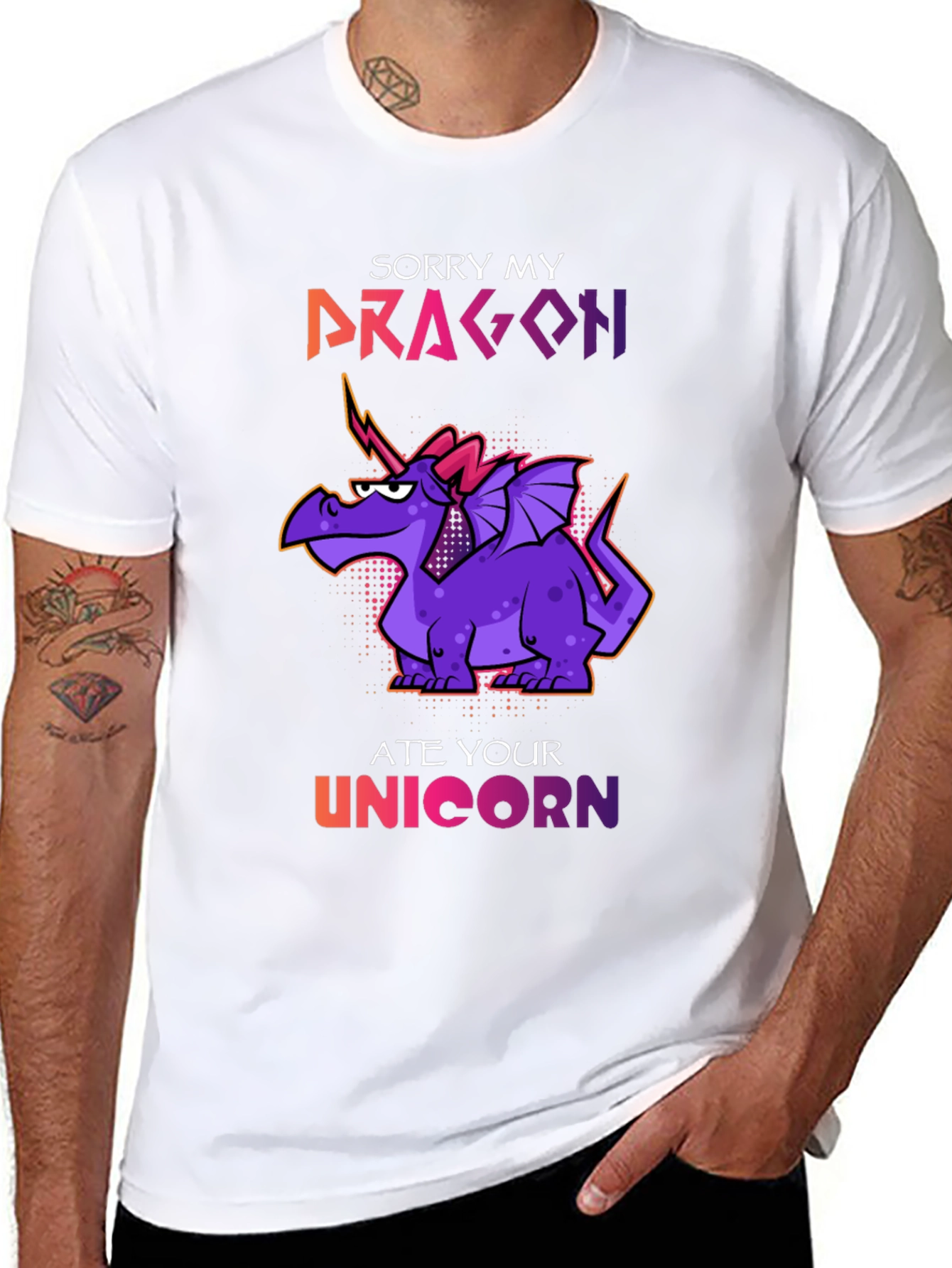 Dragon Ate Your Unicorn T-Shirt