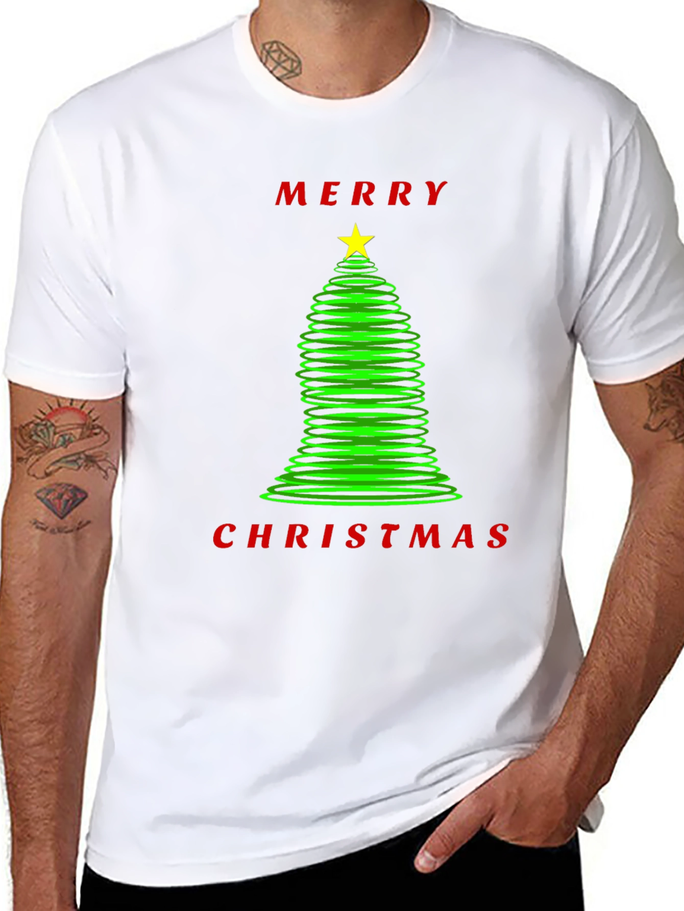 Festive Merry Christmas T-Shirt