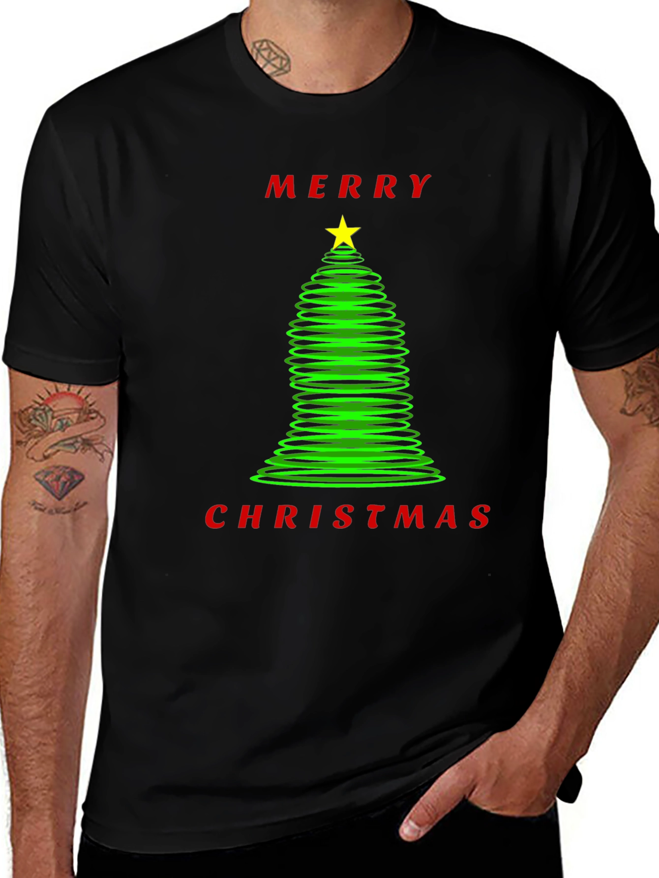 Festive Merry Christmas T-Shirt