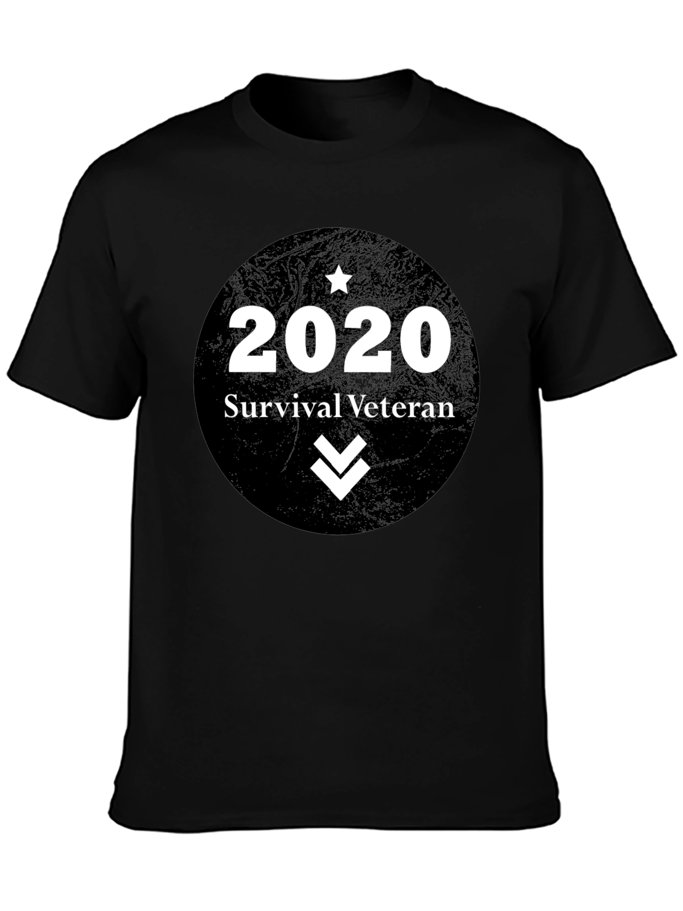 2020 Survival Veteran Black T-Shirt