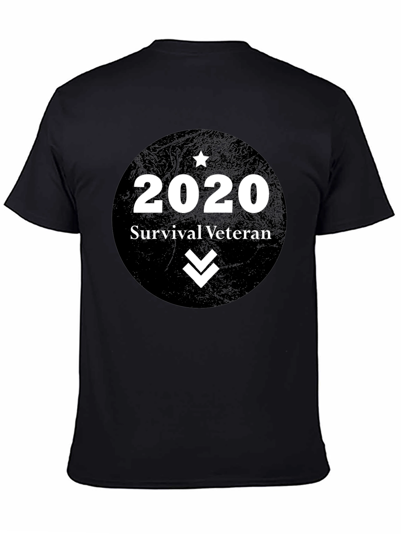2020 Survival Veteran Black T-Shirt