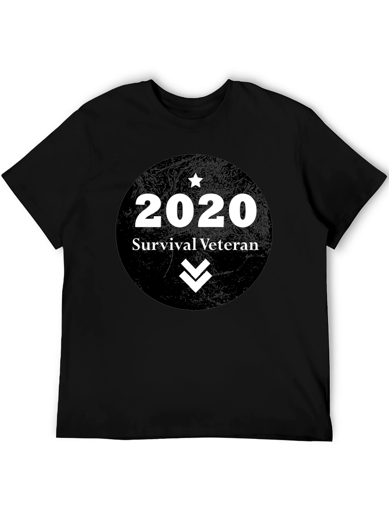 2020 Survival Veteran Black T-Shirt